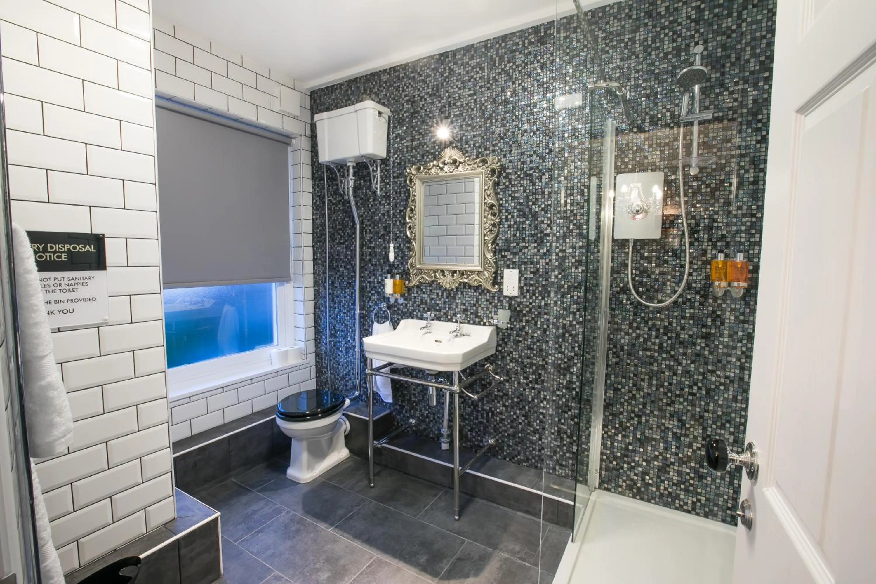 Shower in Apartments at Number 10 The Abbey