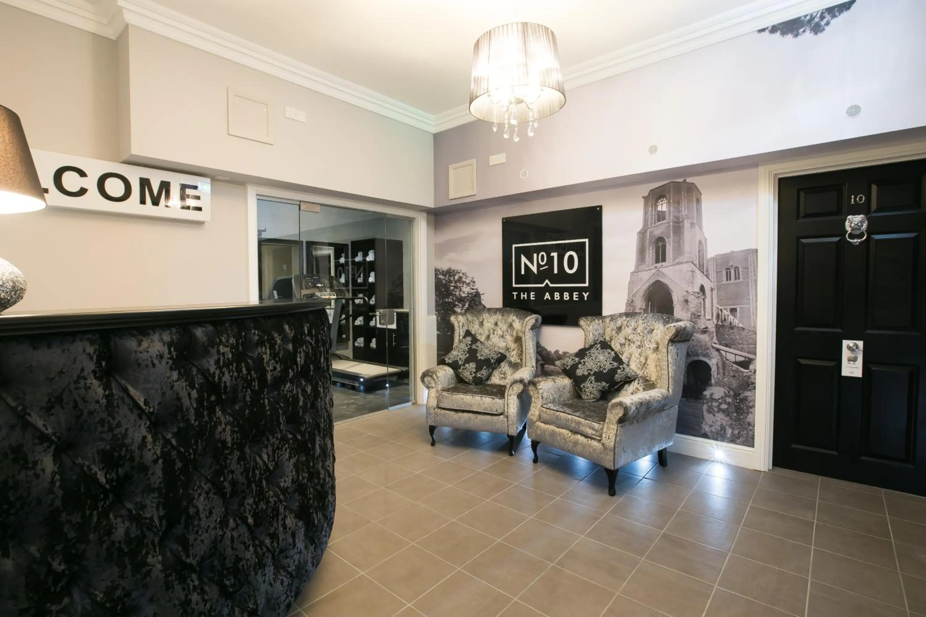 Lobby or reception in Apartments at Number 10 The Abbey