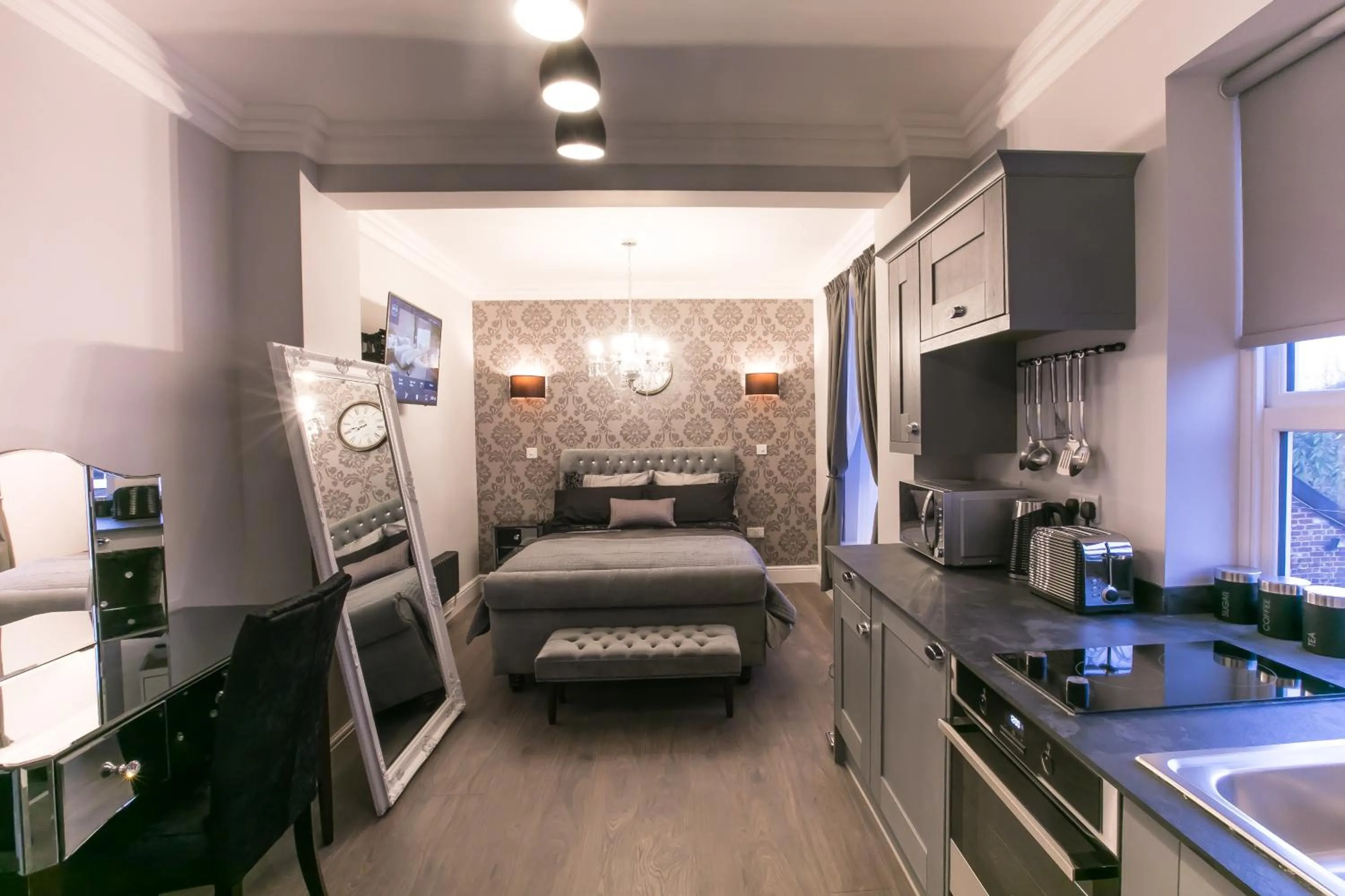 Bed in Apartments at Number 10 The Abbey