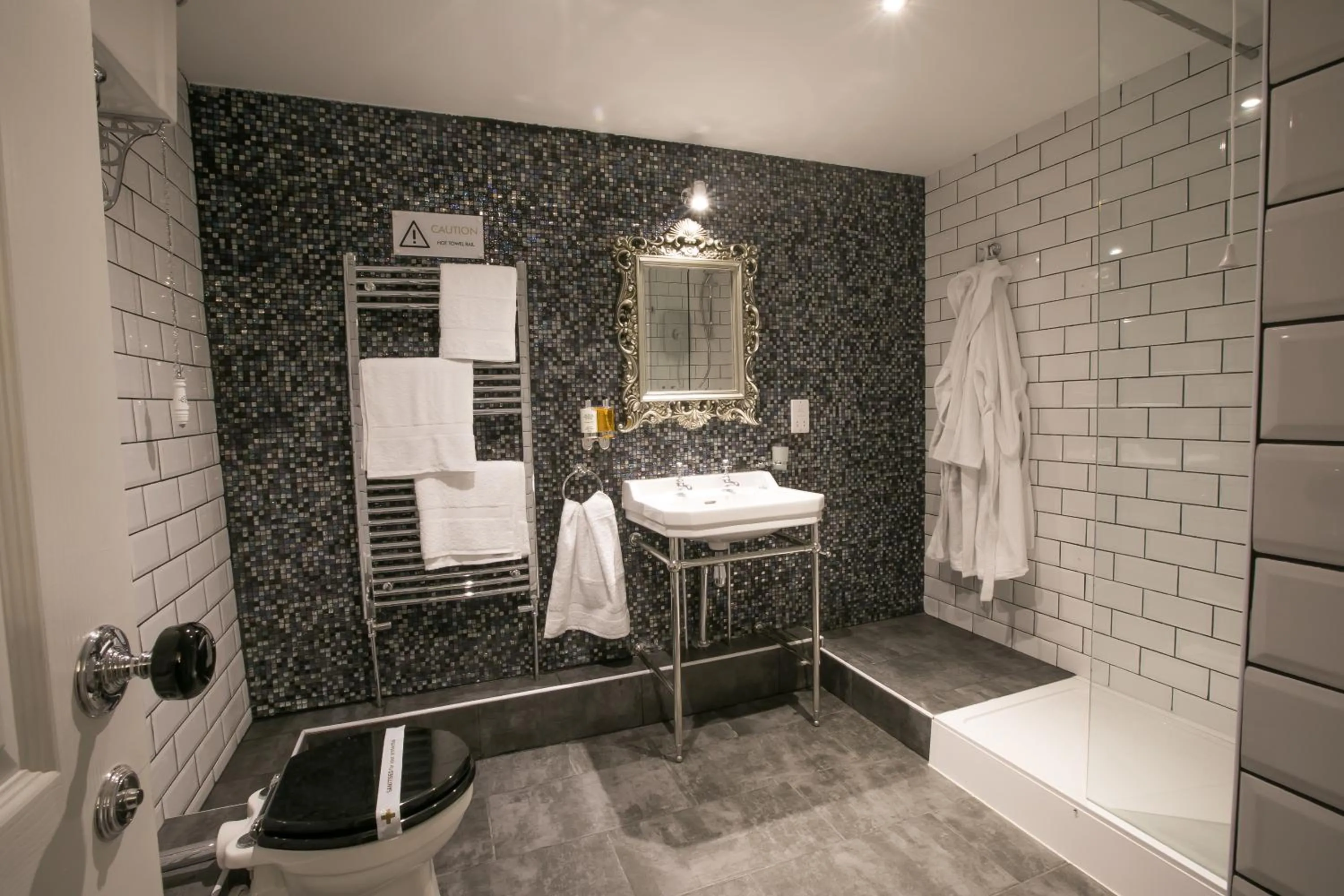 Shower in Apartments at Number 10 The Abbey