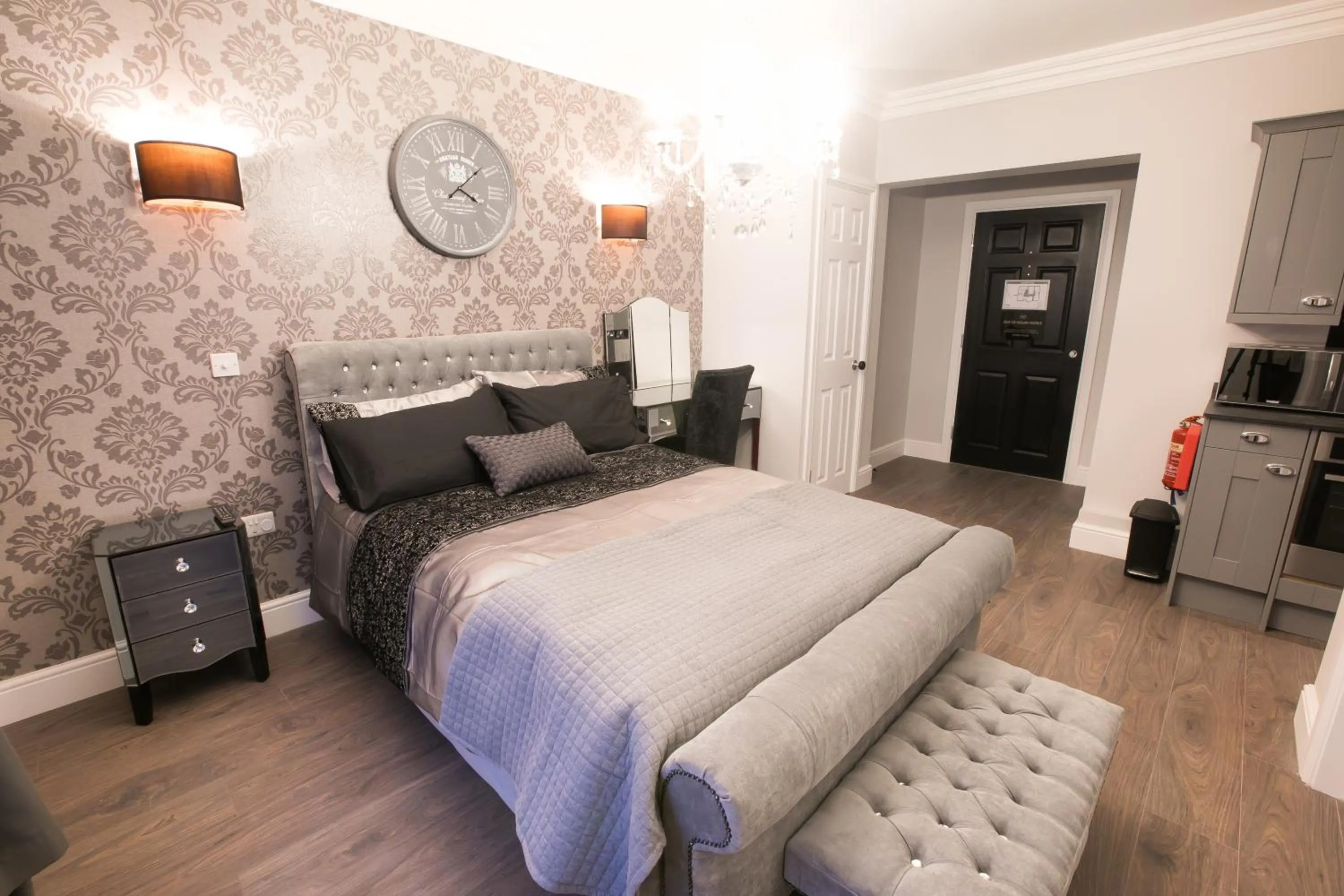 Bed in Apartments at Number 10 The Abbey