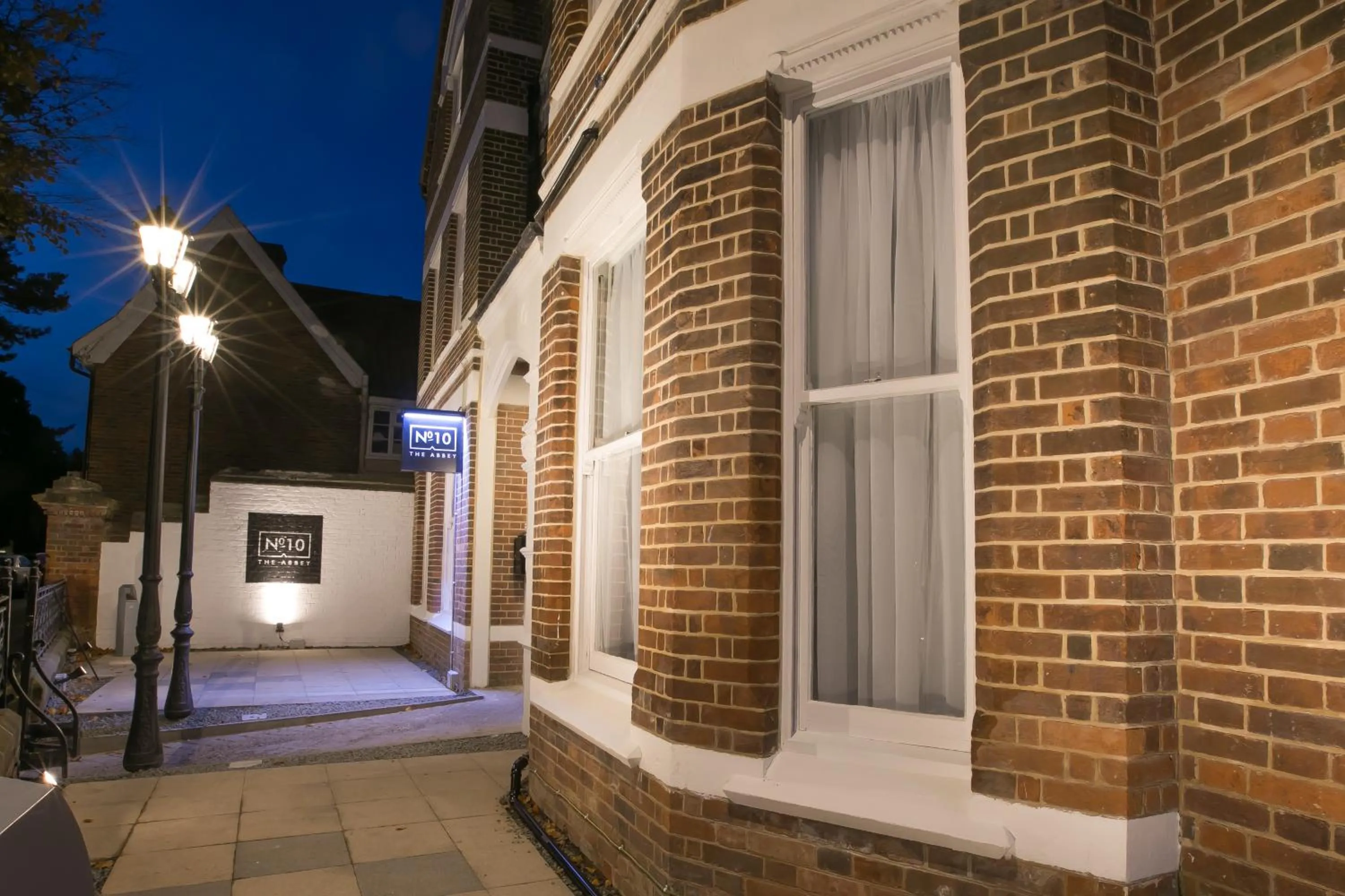 Property building in Apartments at Number 10 The Abbey