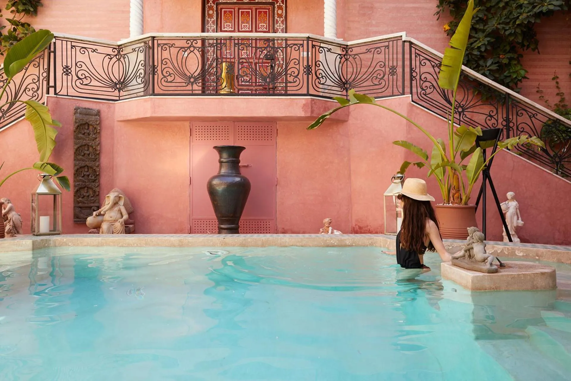 Swimming pool in Indian Palace