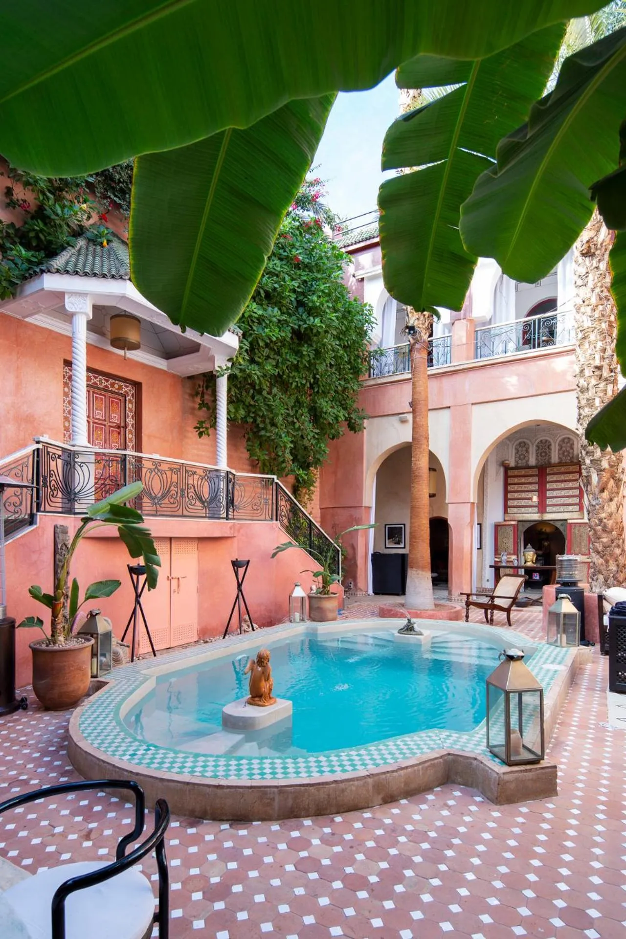 Patio in Indian Palace