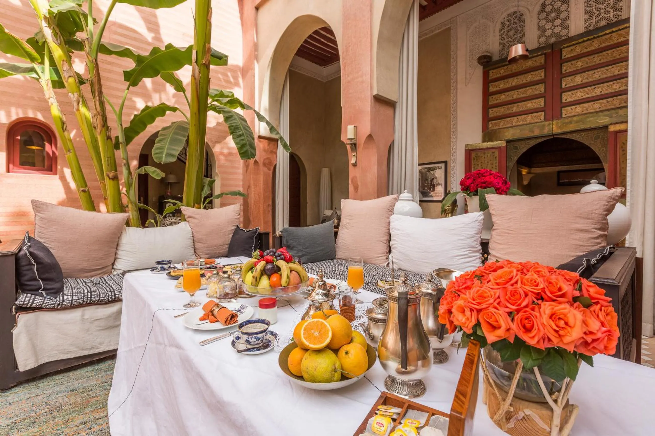 Continental breakfast in Indian Palace