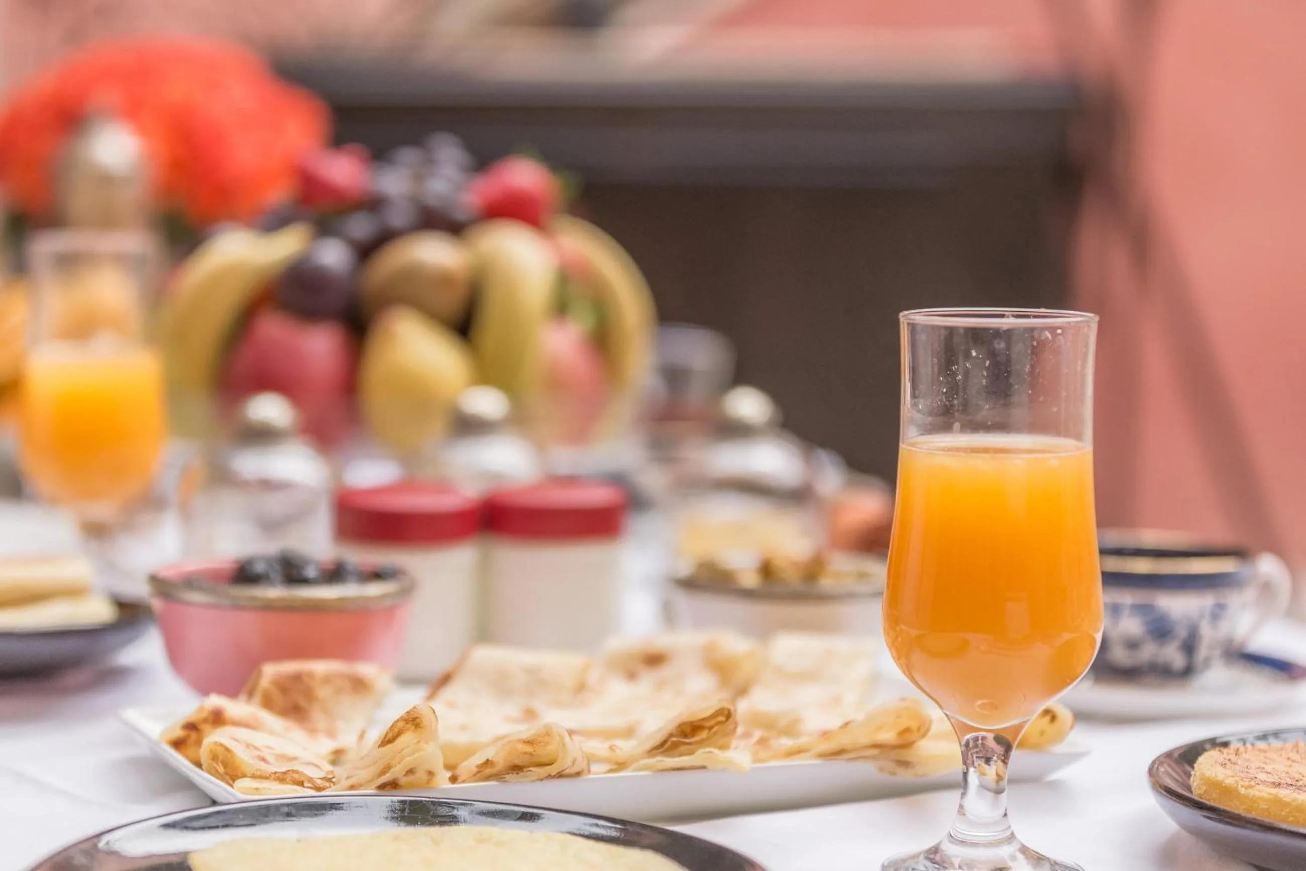 Breakfast in Indian Palace