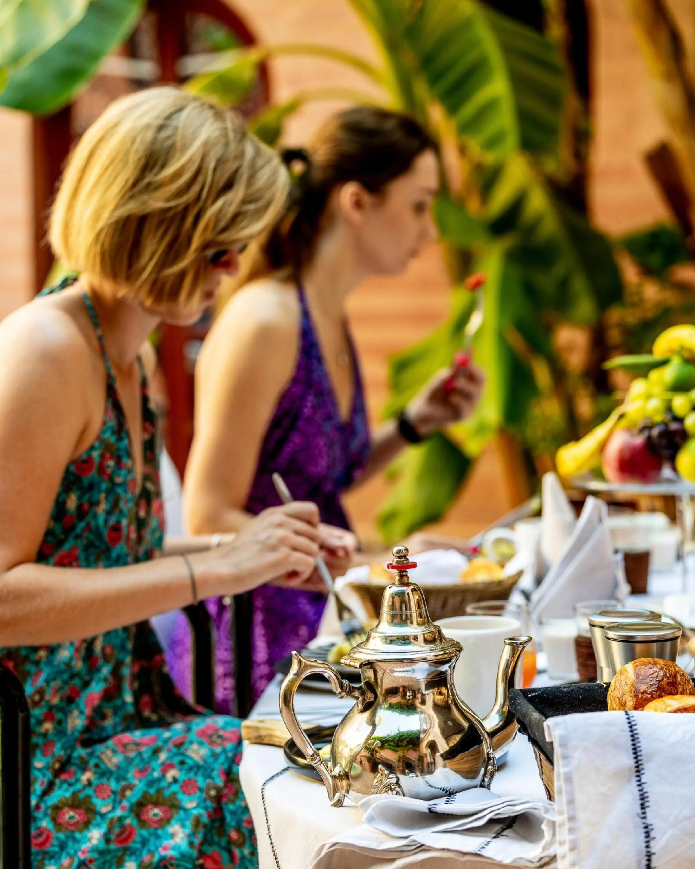 Breakfast in Indian Palace