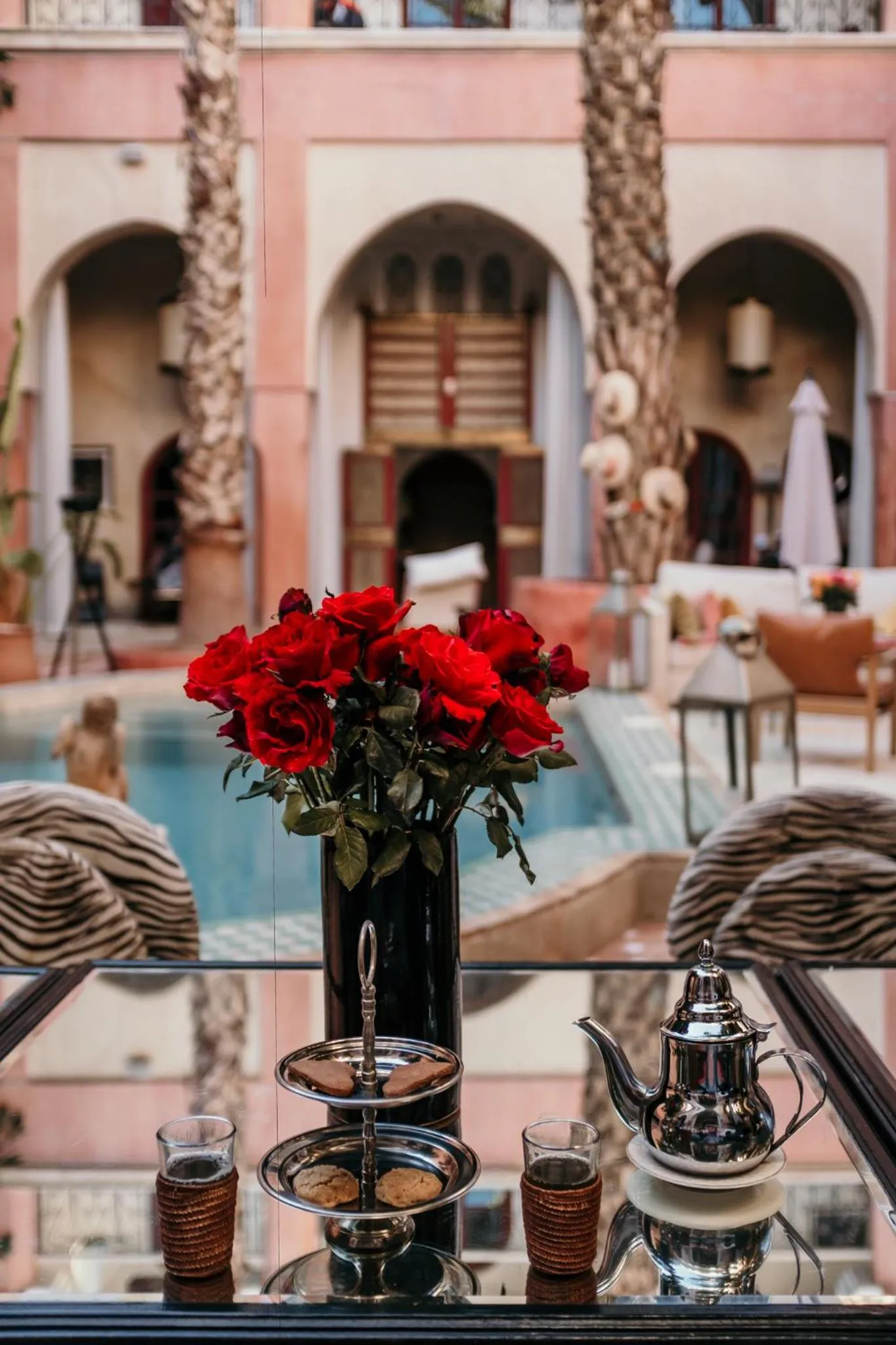 Patio in Indian Palace