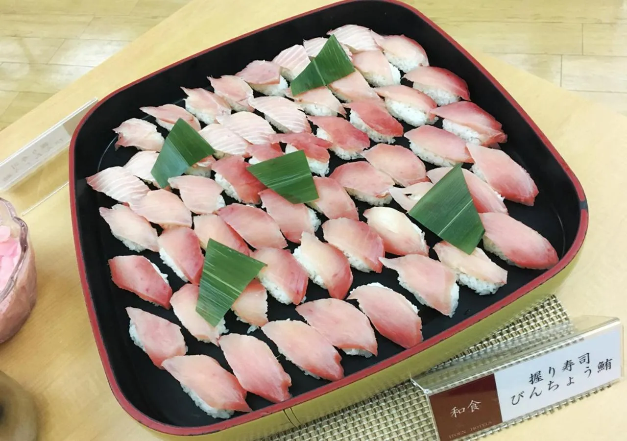 Dinner in Itoen Hotel New Sakura