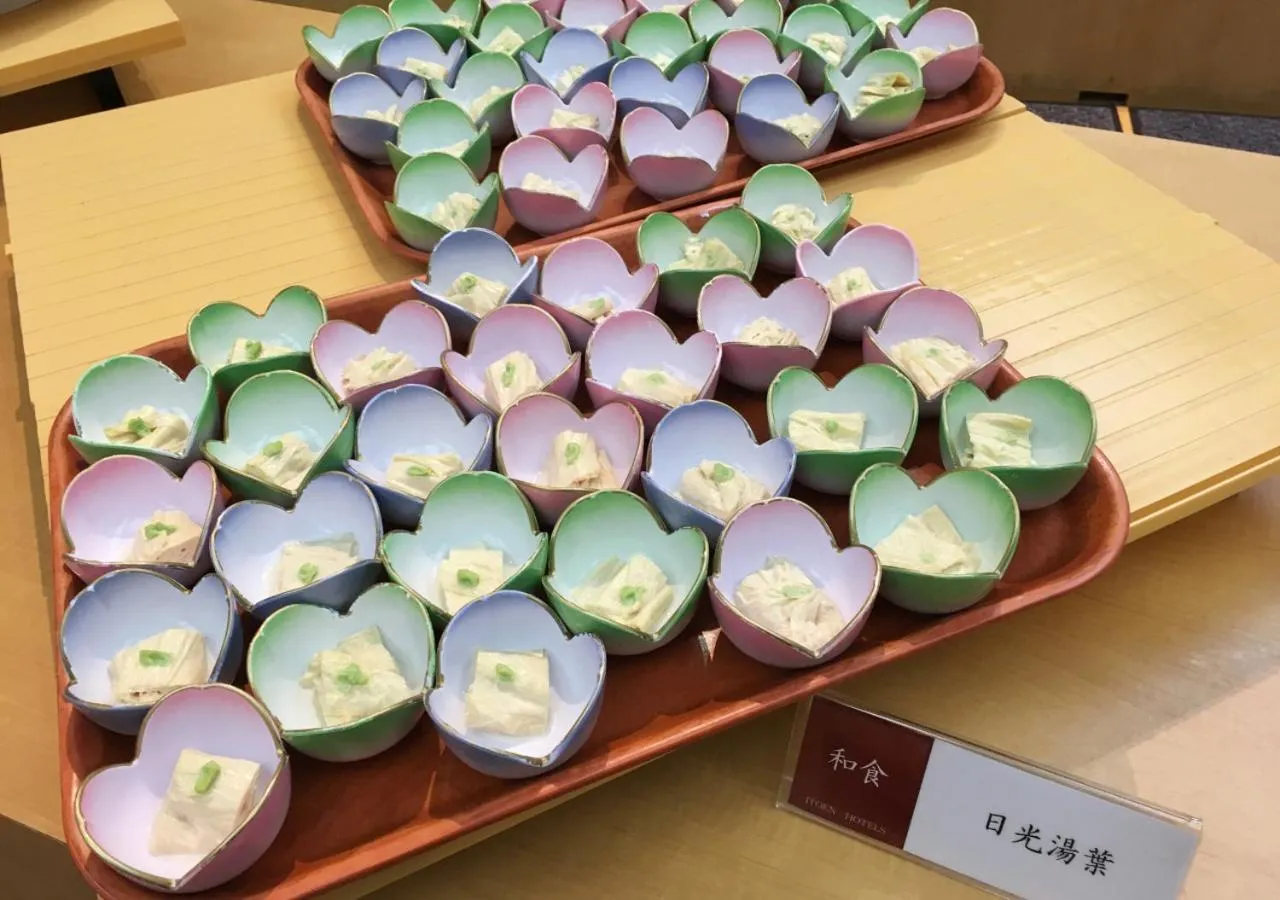 Dinner in Itoen Hotel New Sakura