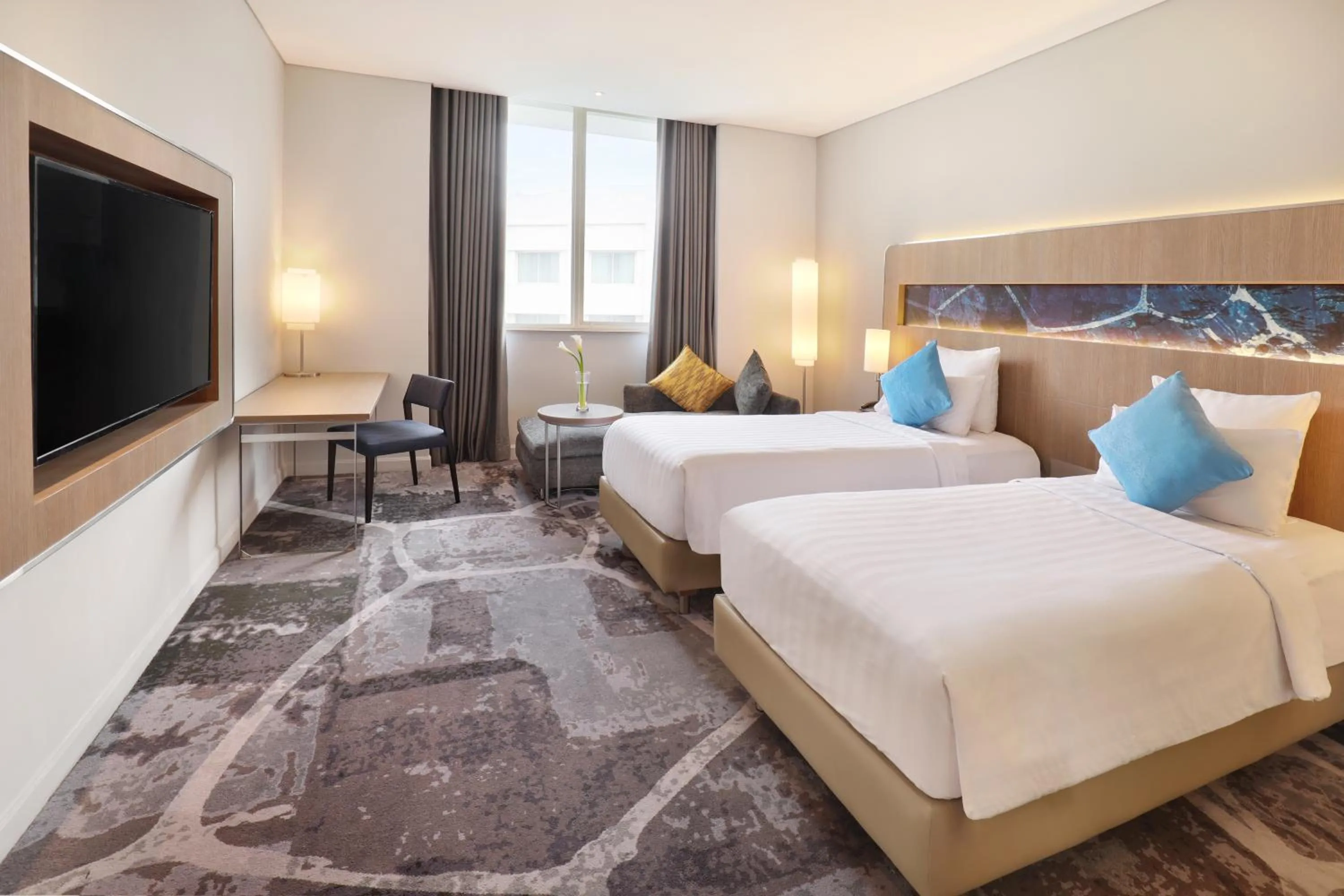 Bed in Novotel Jakarta Mangga Dua Square