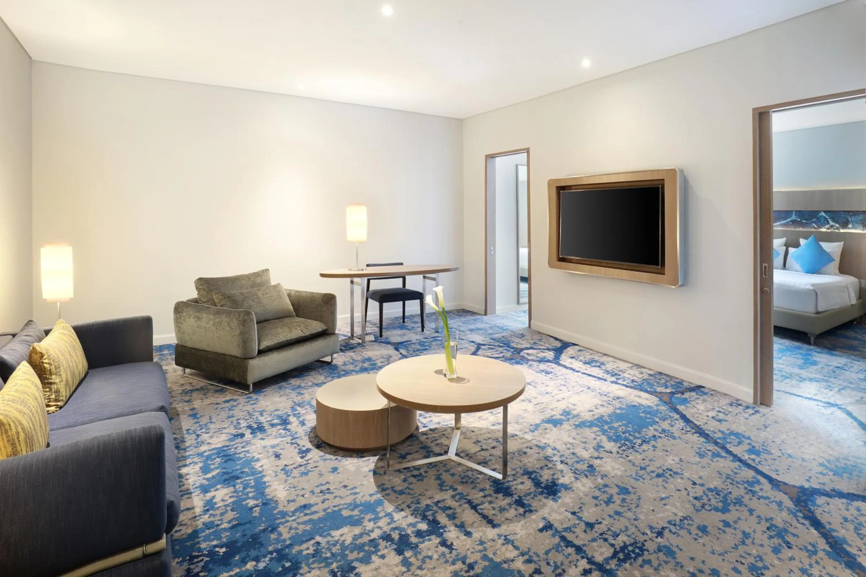 Living room in Novotel Jakarta Mangga Dua Square