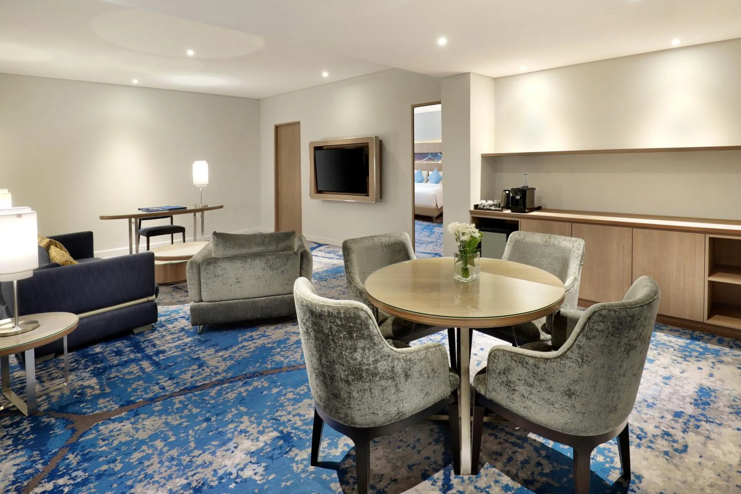 Living room in Novotel Jakarta Mangga Dua Square