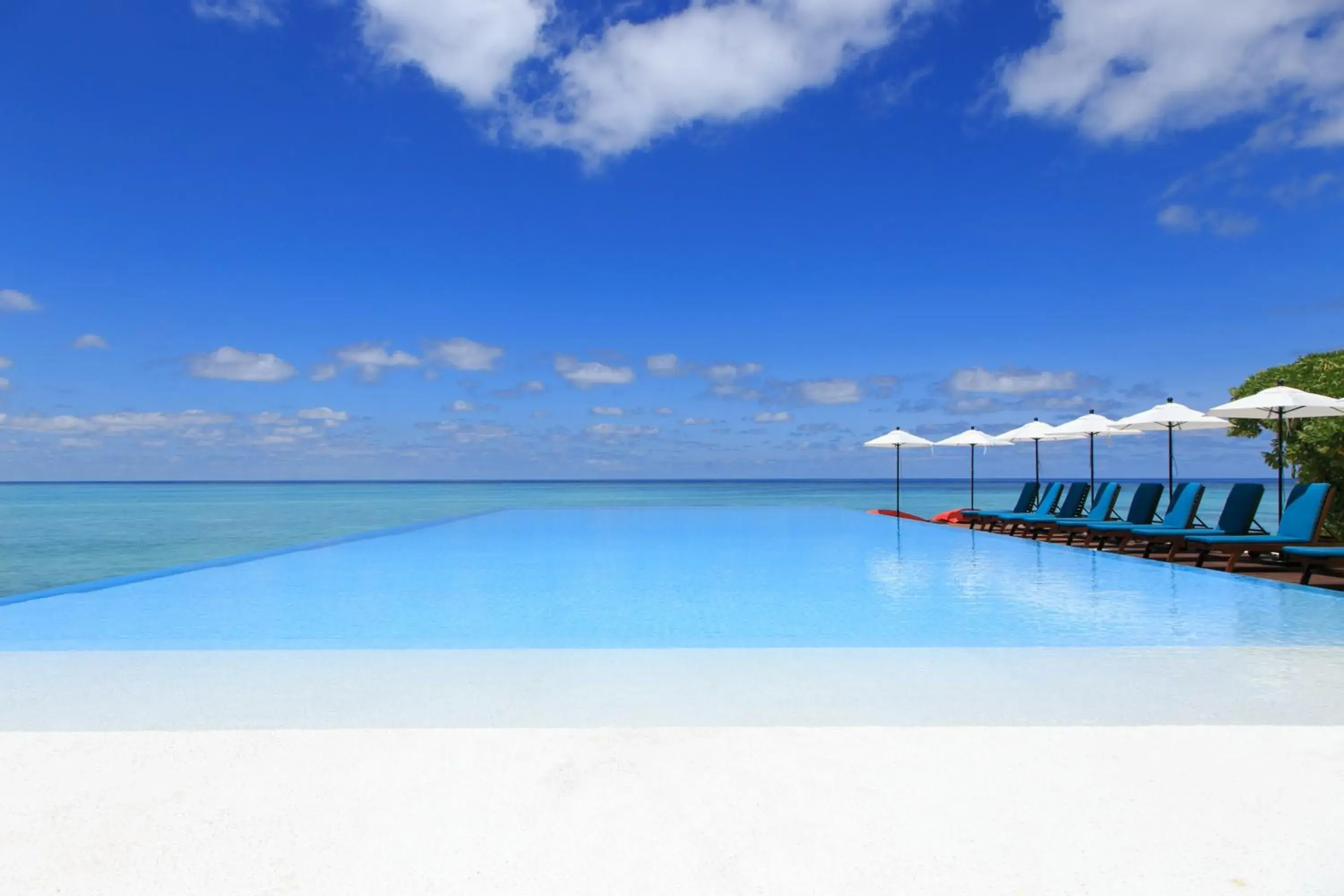 Swimming pool in Summer Island Maldives Swimming pool in Summer Island Maldives