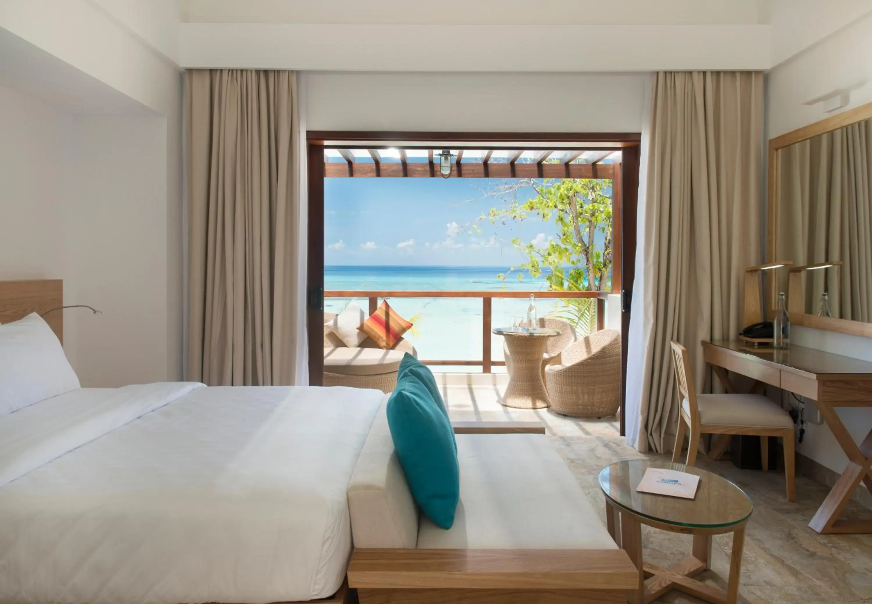 Bedroom, Bed in Summer Island Maldives Bedroom, Bed in Summer Island Maldives