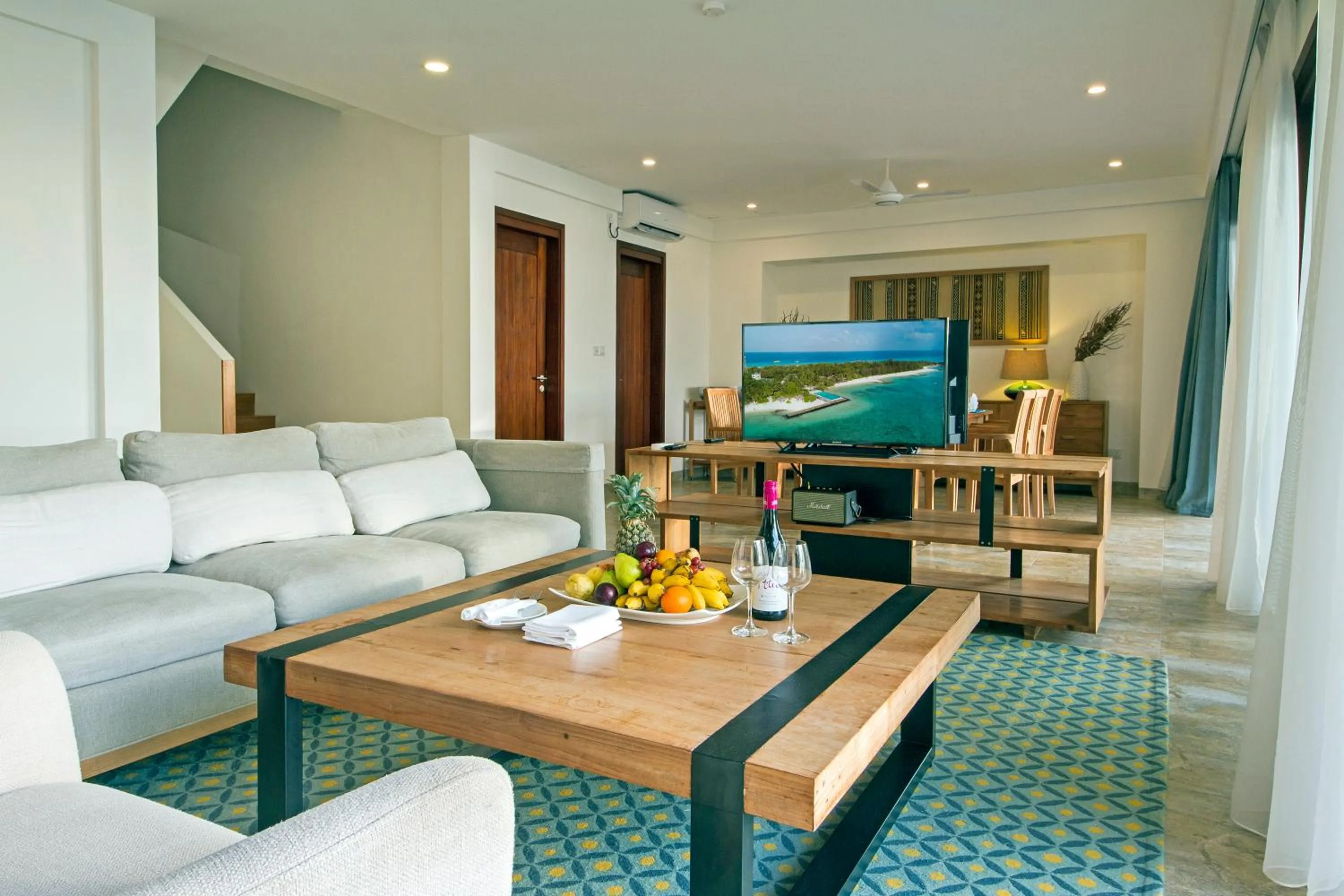 Living room in Summer Island Maldives