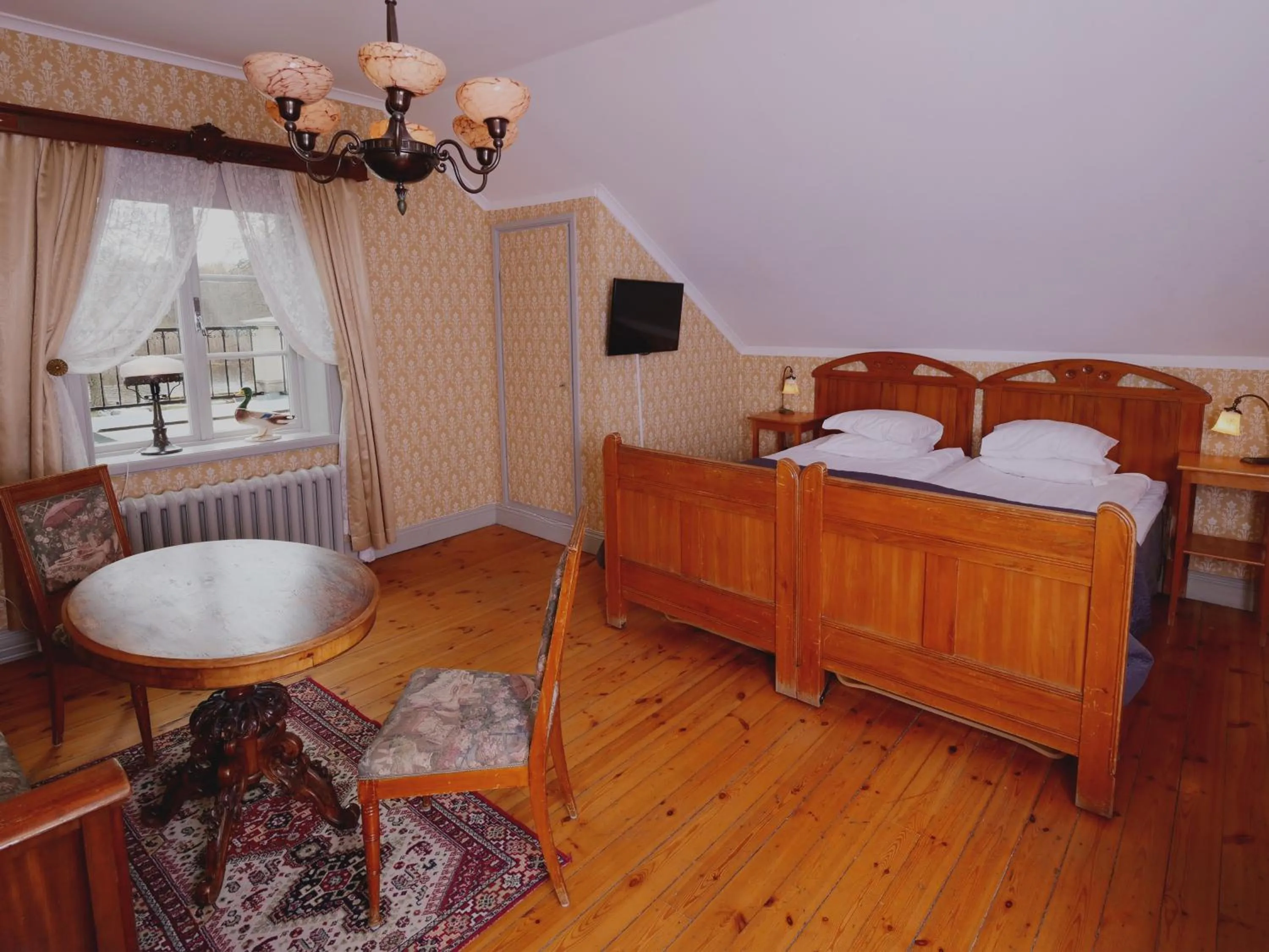 Bed in Dufweholms Herrgård