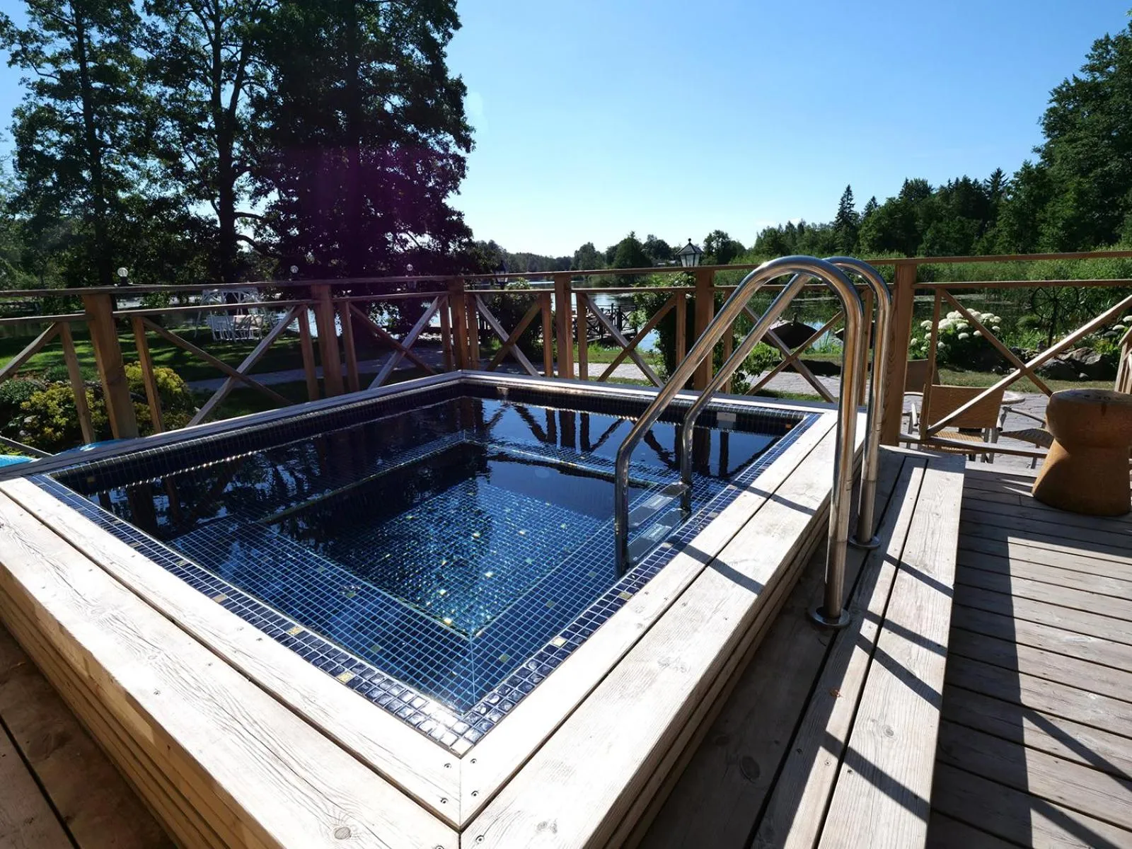Hot Spring Bath in Dufweholms Herrgård