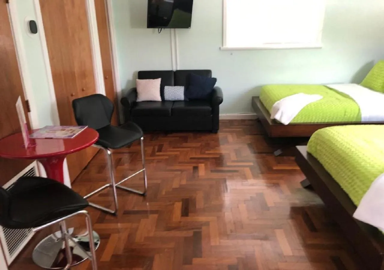 Bed in Blue House Miami