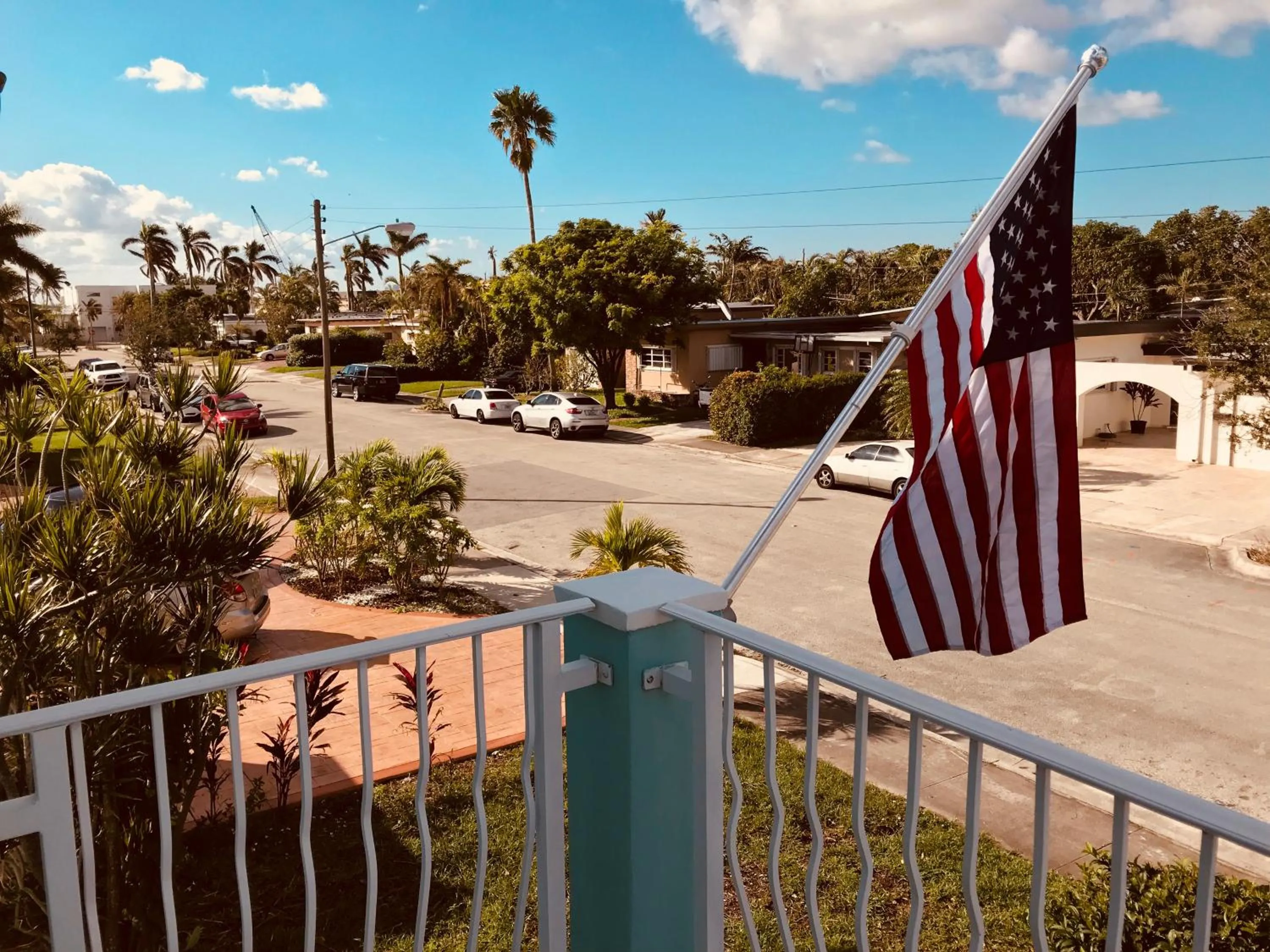 Balcony/Terrace in Blue House Miami
