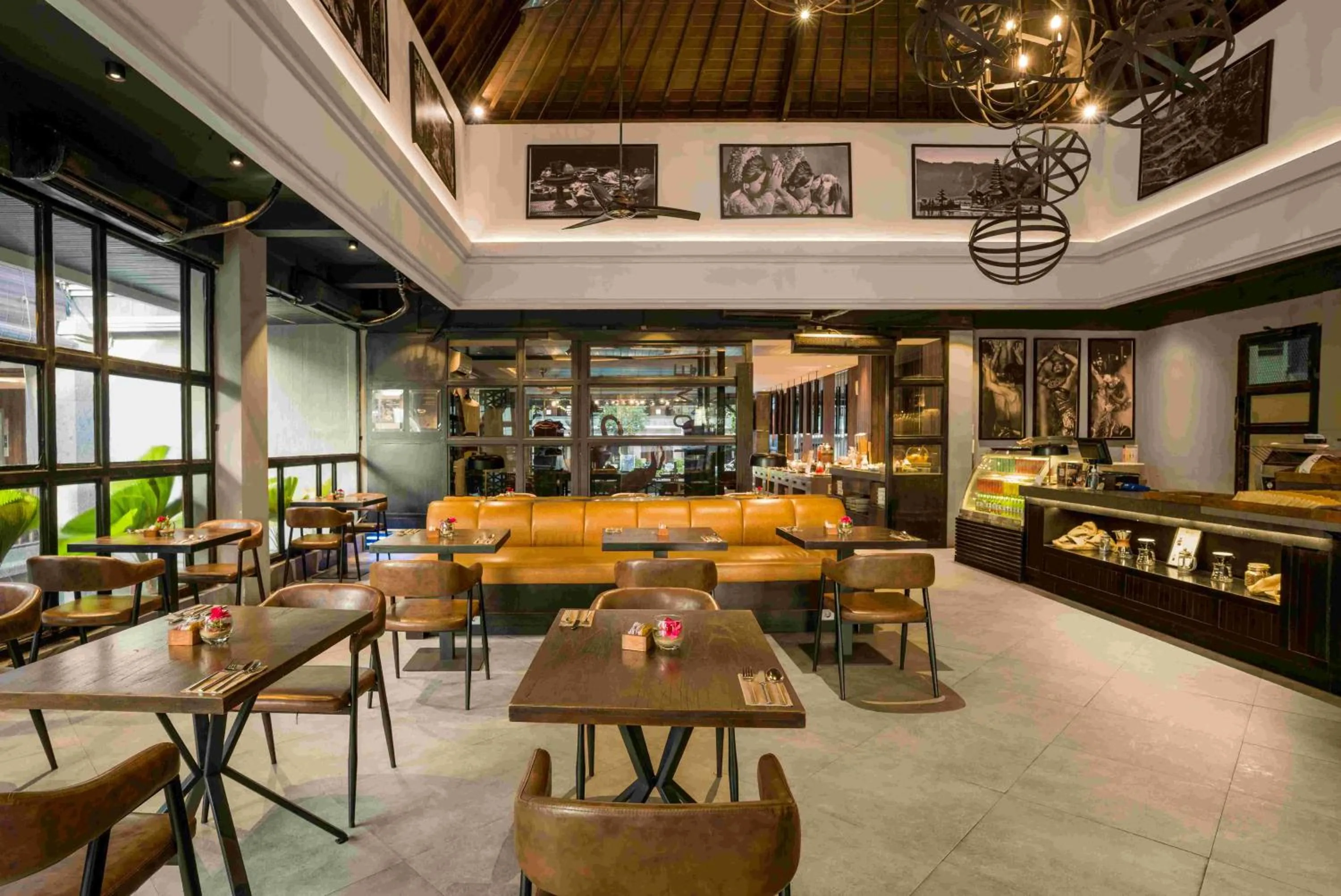 Restaurant/places to eat in The Vira Bali Boutique Hotel & Suite