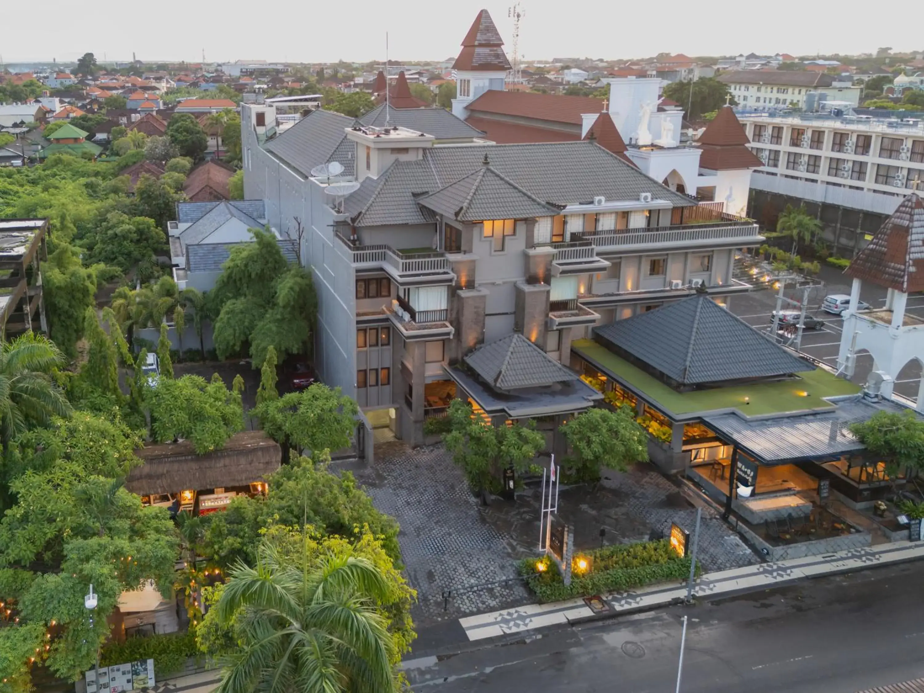 Property building in The Vira Bali Boutique Hotel & Suite Property building in The Vira Bali Boutique Hotel & Suite