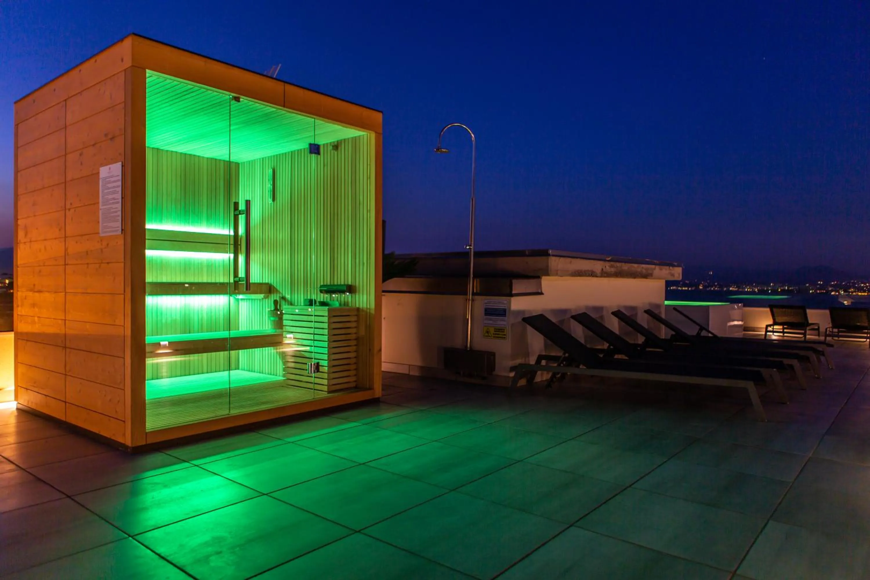 Sauna in Hotel Bonotto