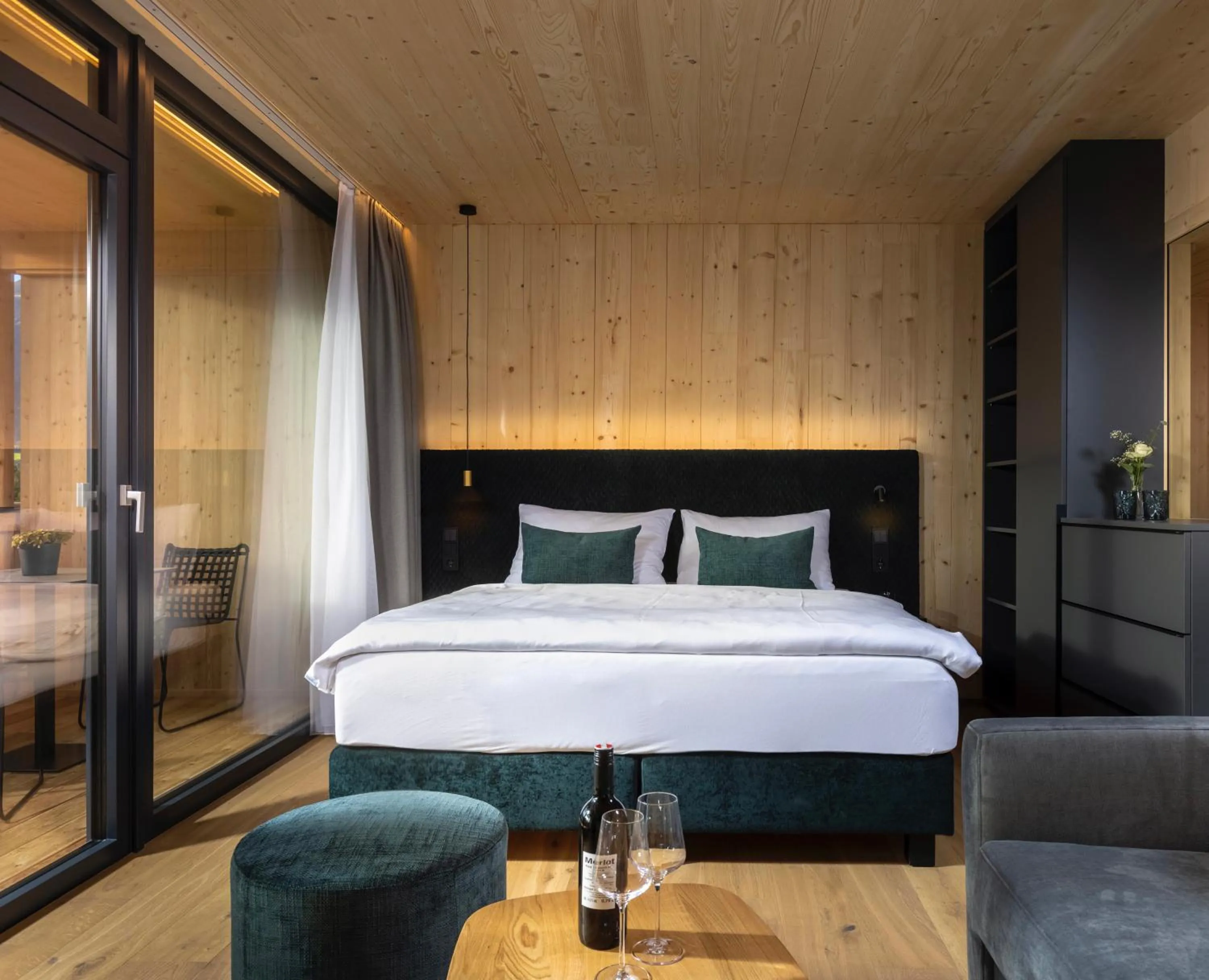 Bed in Der Dolomitenhof - Tristach