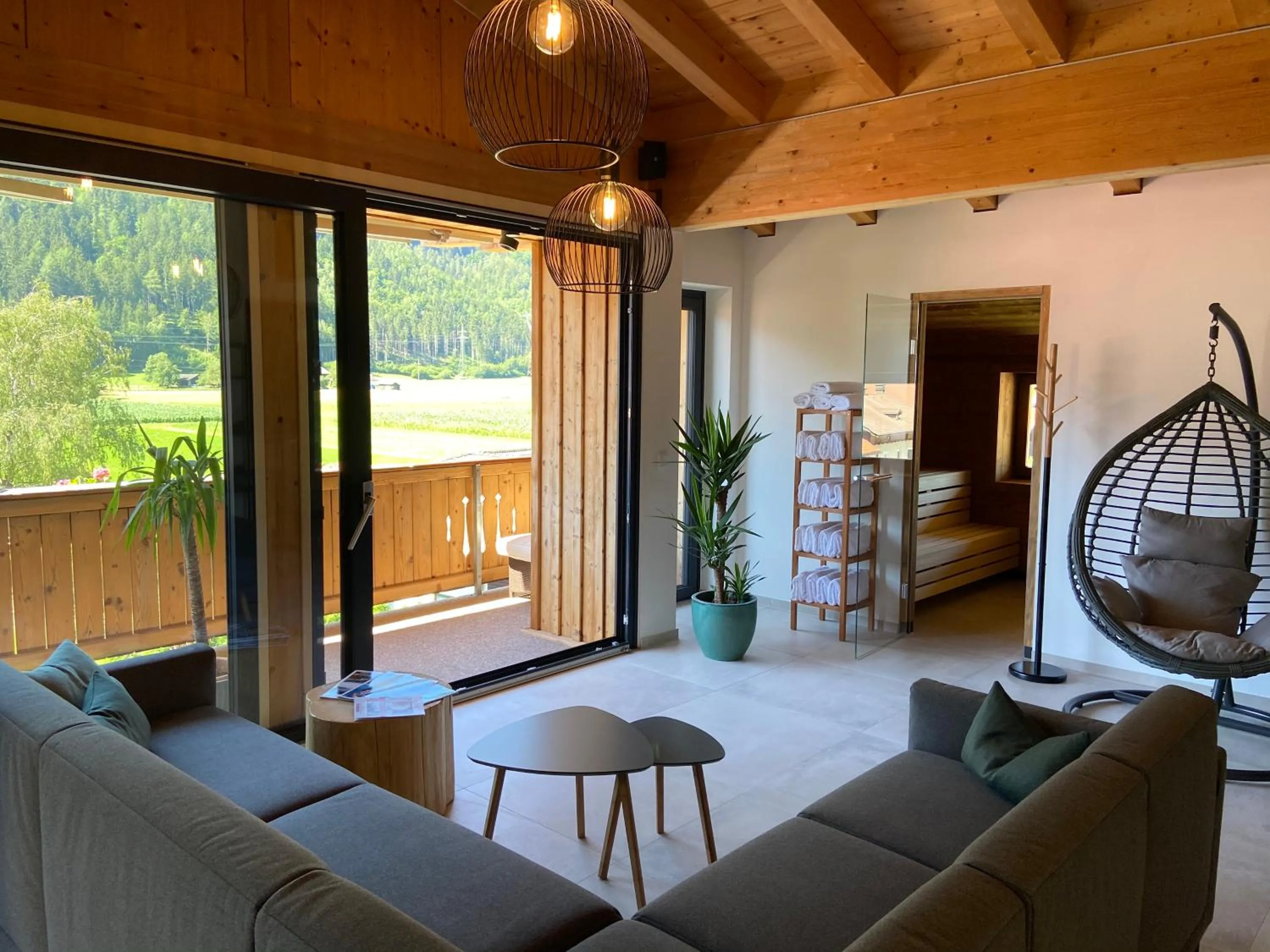 Sauna in Der Dolomitenhof - Tristach