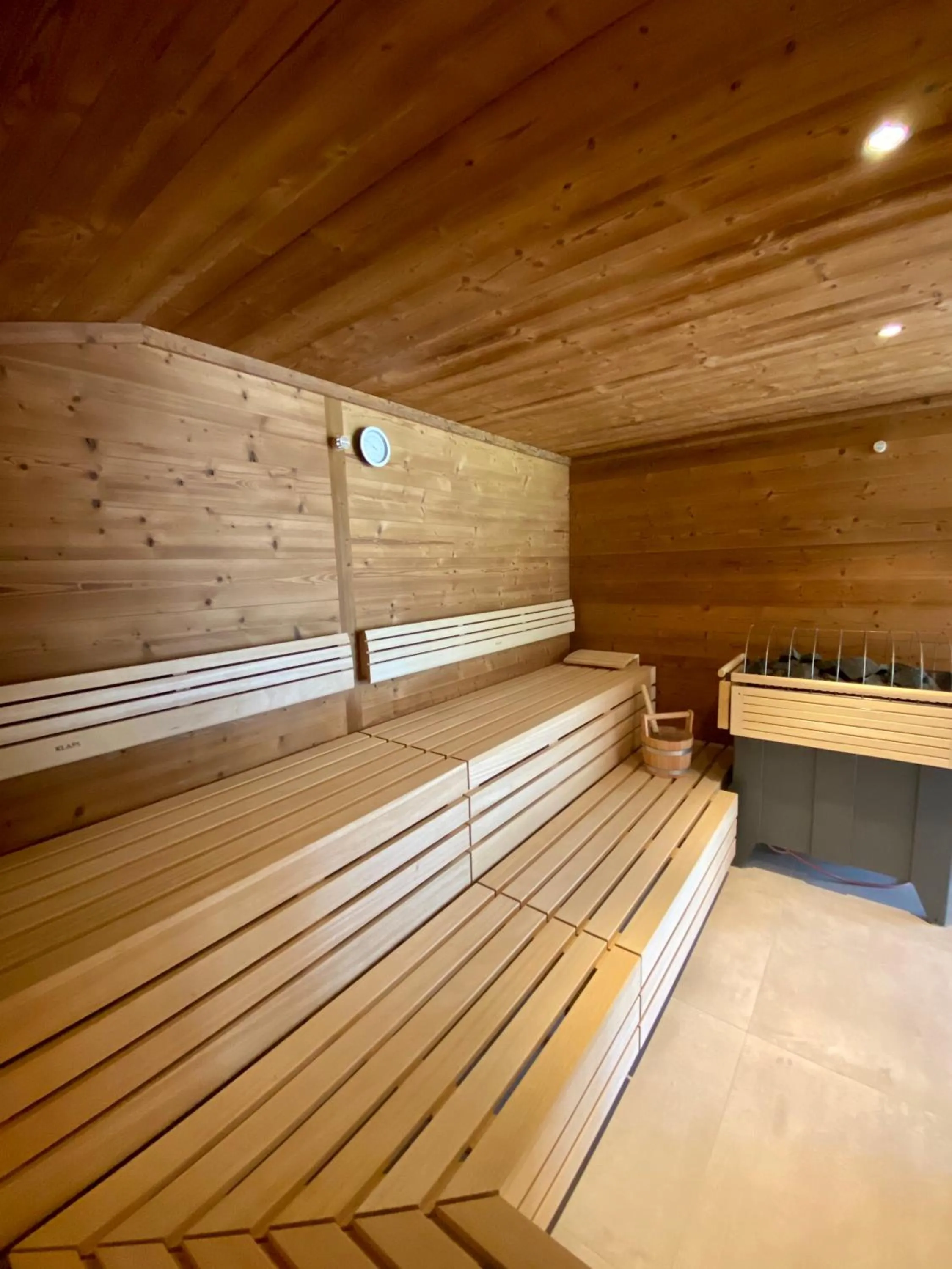 Sauna in Der Dolomitenhof - Tristach