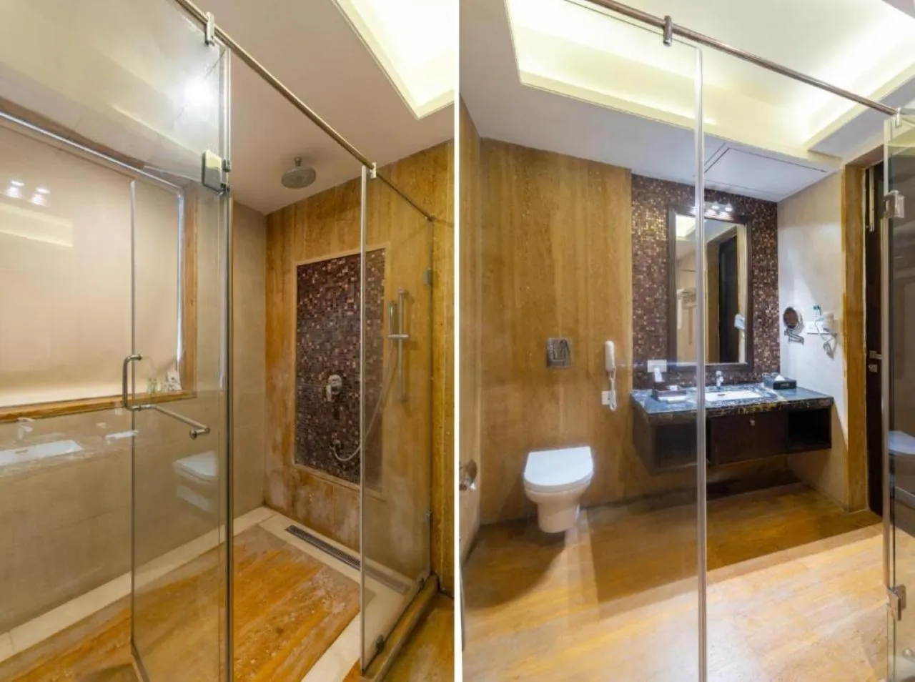 Shower in Mahua Bagh Resort Kumbhalgarh