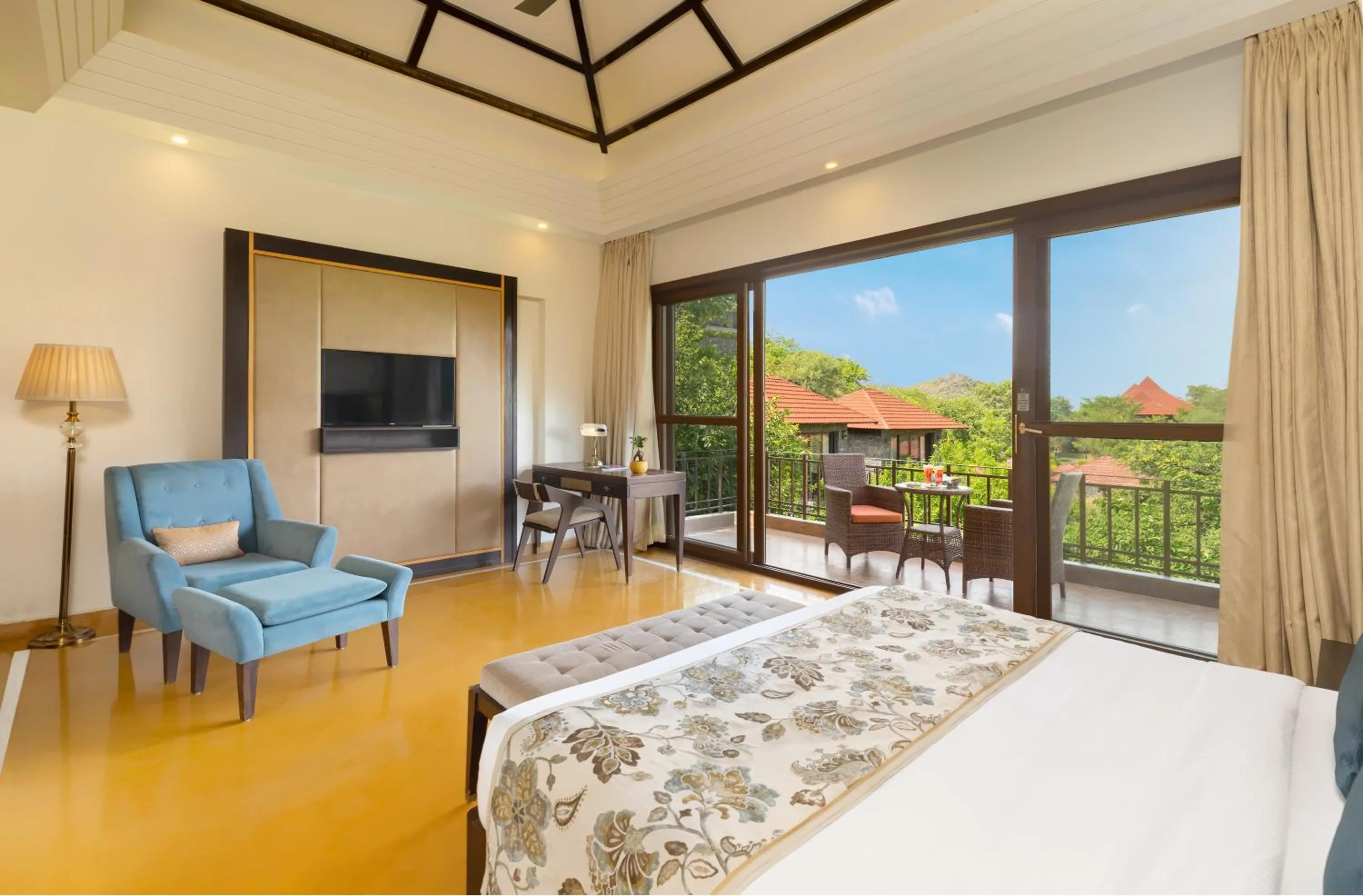 Patio in Mahua Bagh Resort Kumbhalgarh