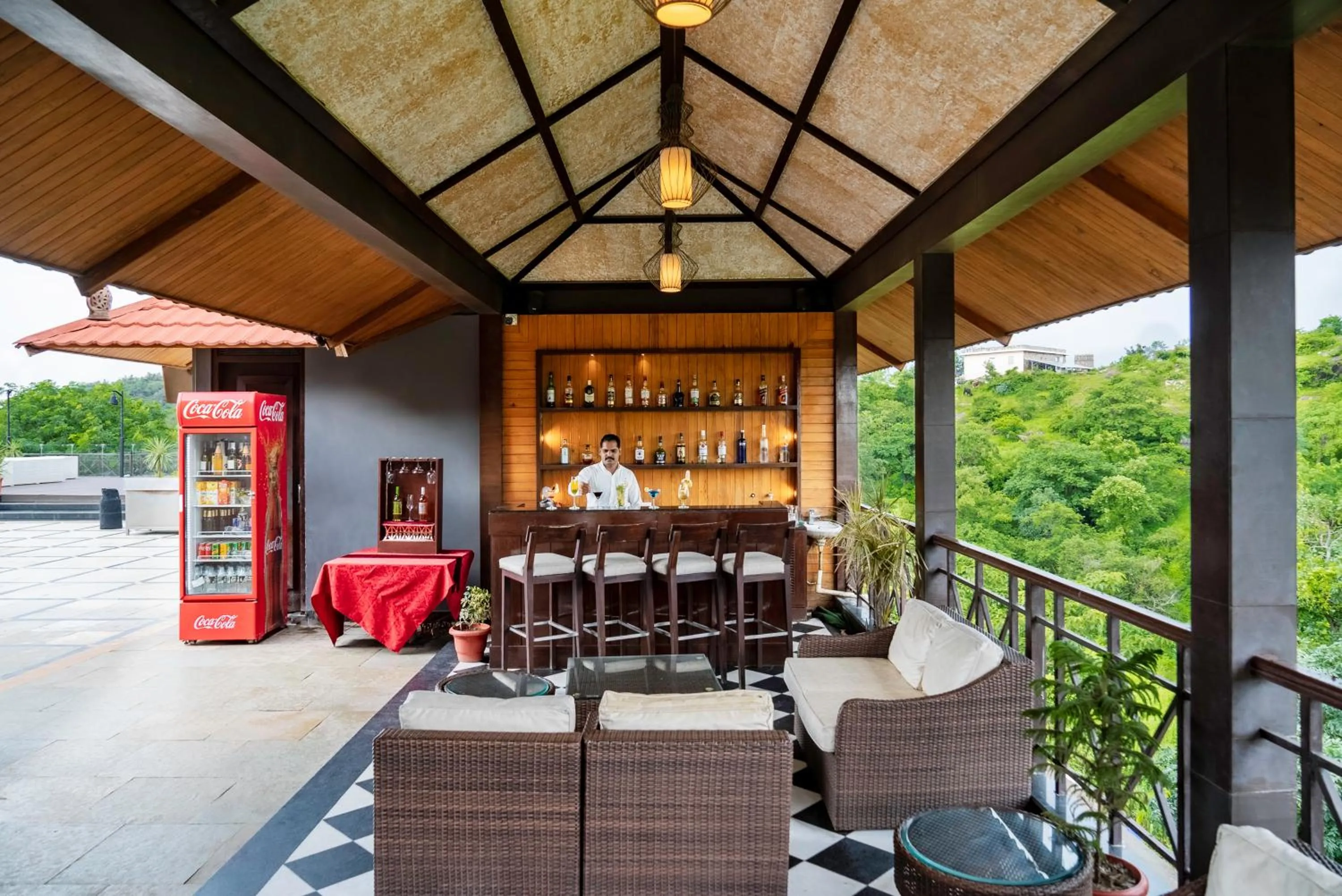 Lounge or bar in Mahua Bagh Resort Kumbhalgarh