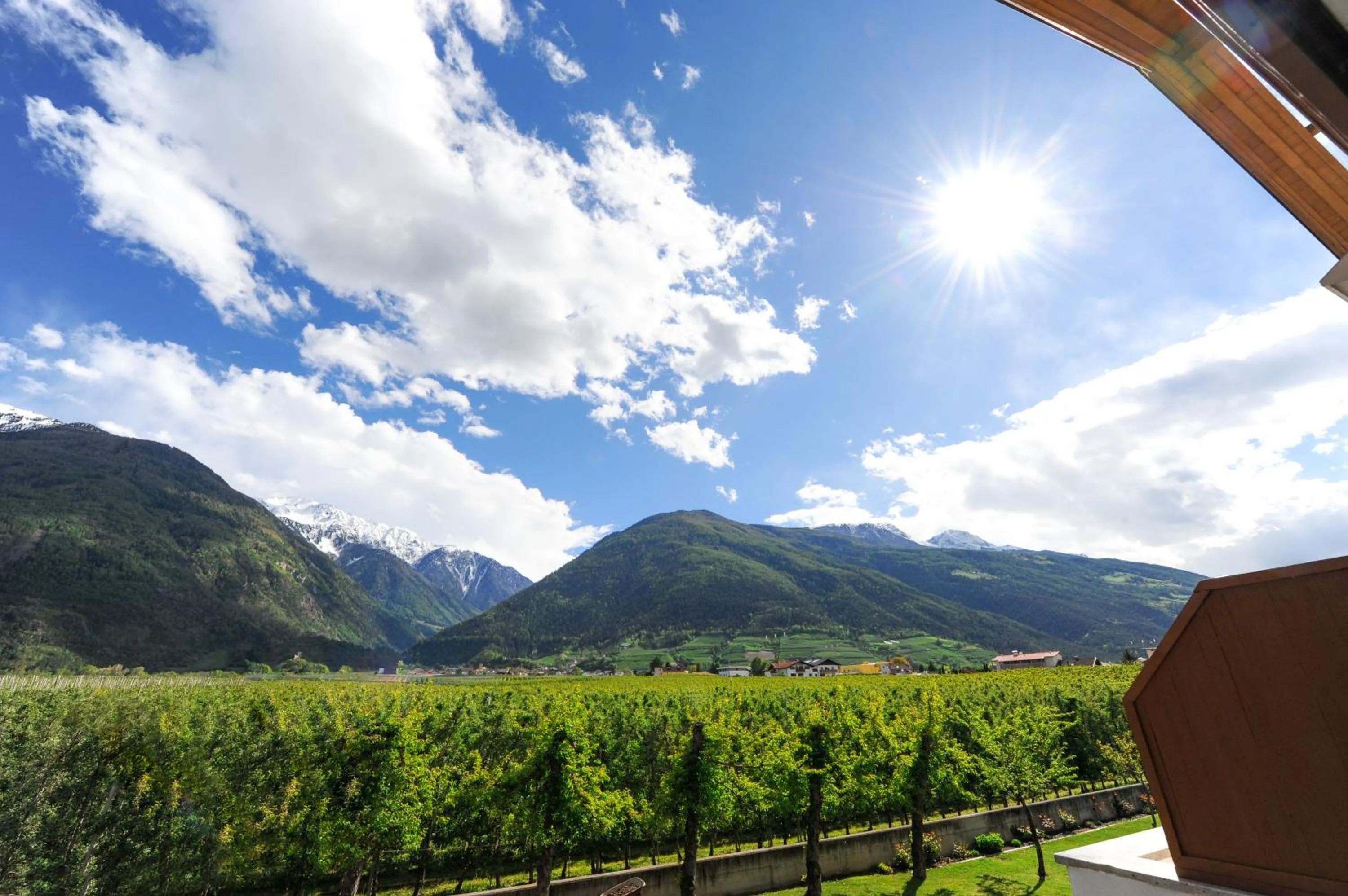 Mountain view in Residence Obstgarten