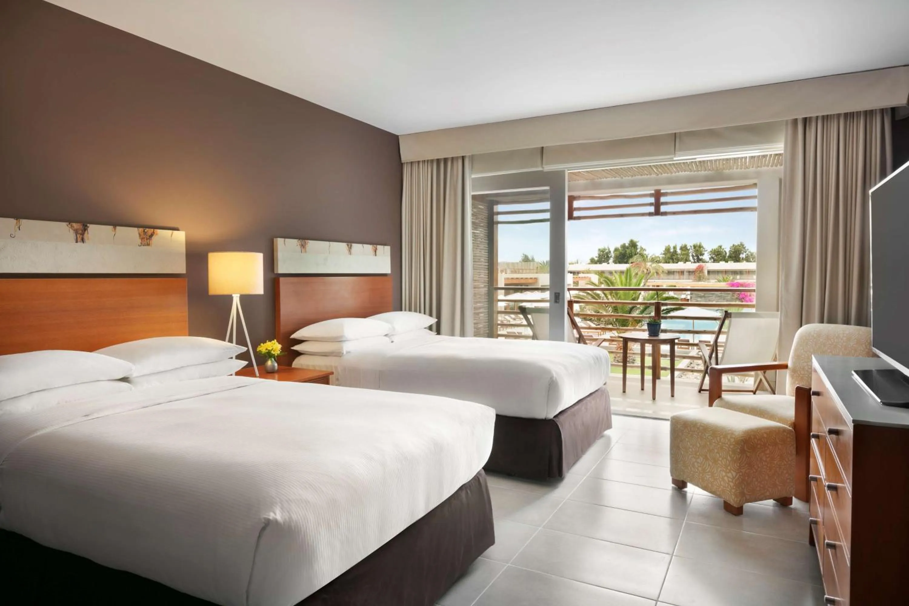 Bed in The Legend Paracas Resort, a Destination by Hyatt Hotel
