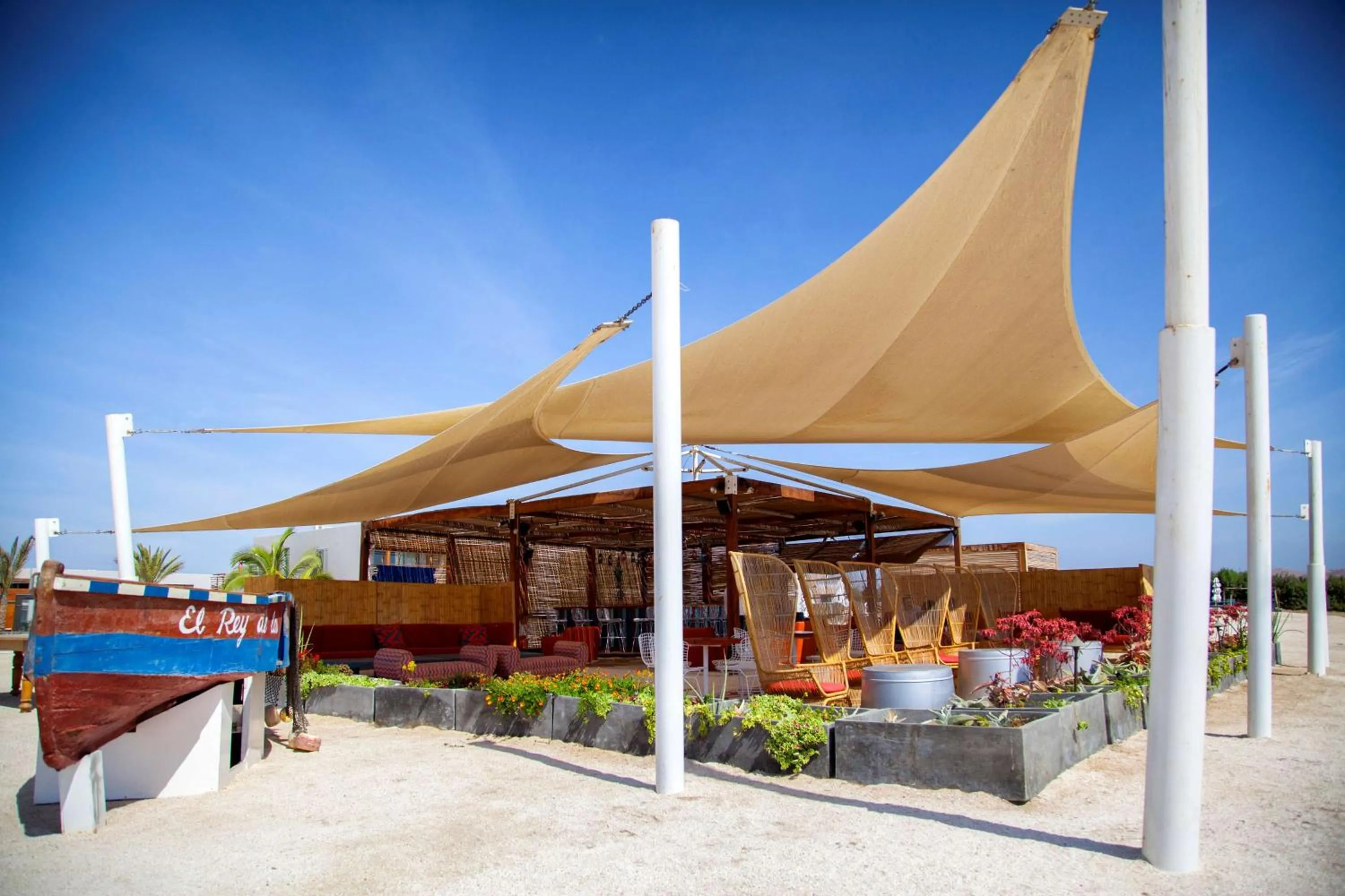 Patio in The Legend Paracas Resort, a Destination by Hyatt Hotel