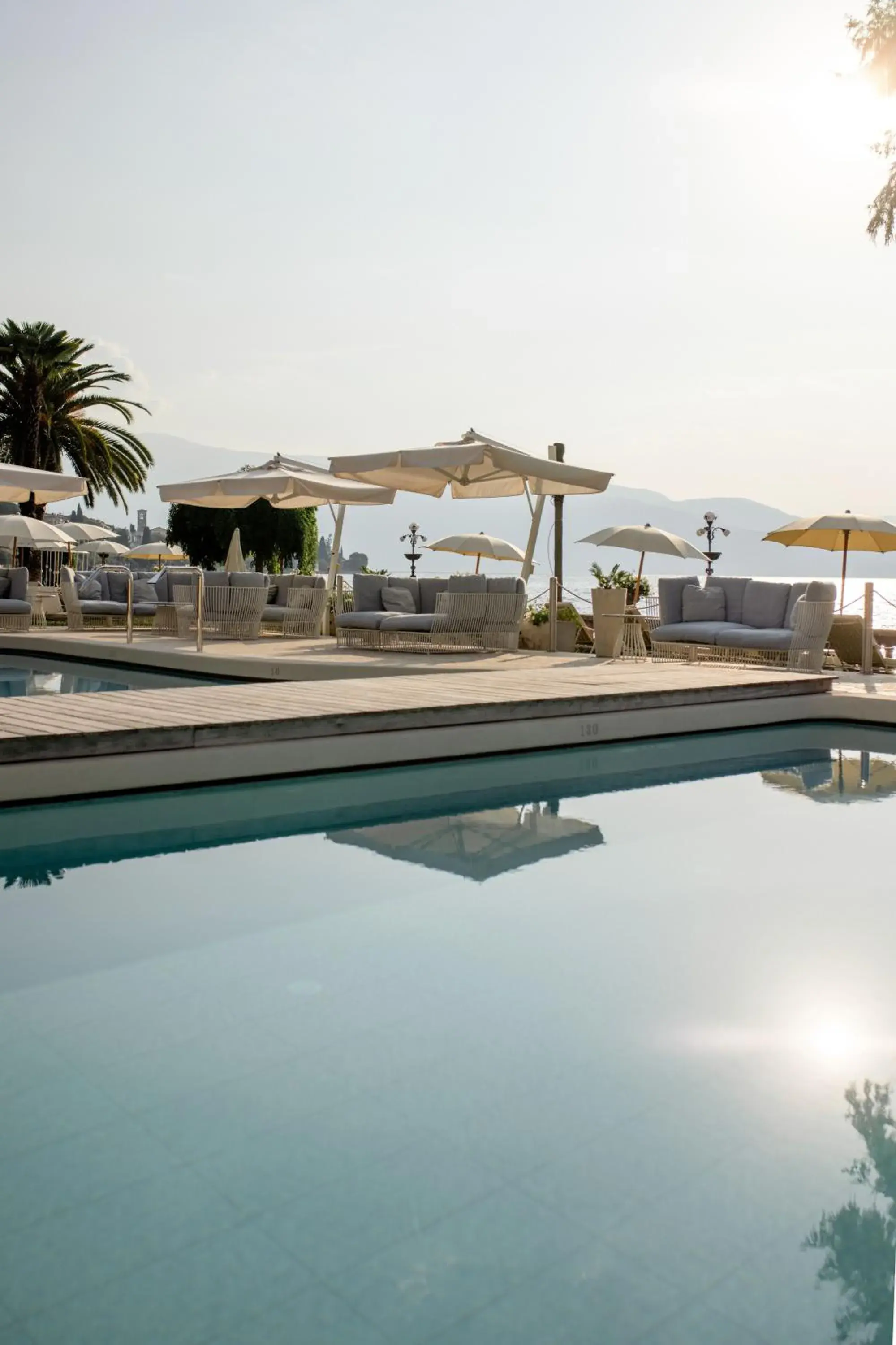 Lake view in Grand Hotel Fasano Lake view in Grand Hotel Fasano