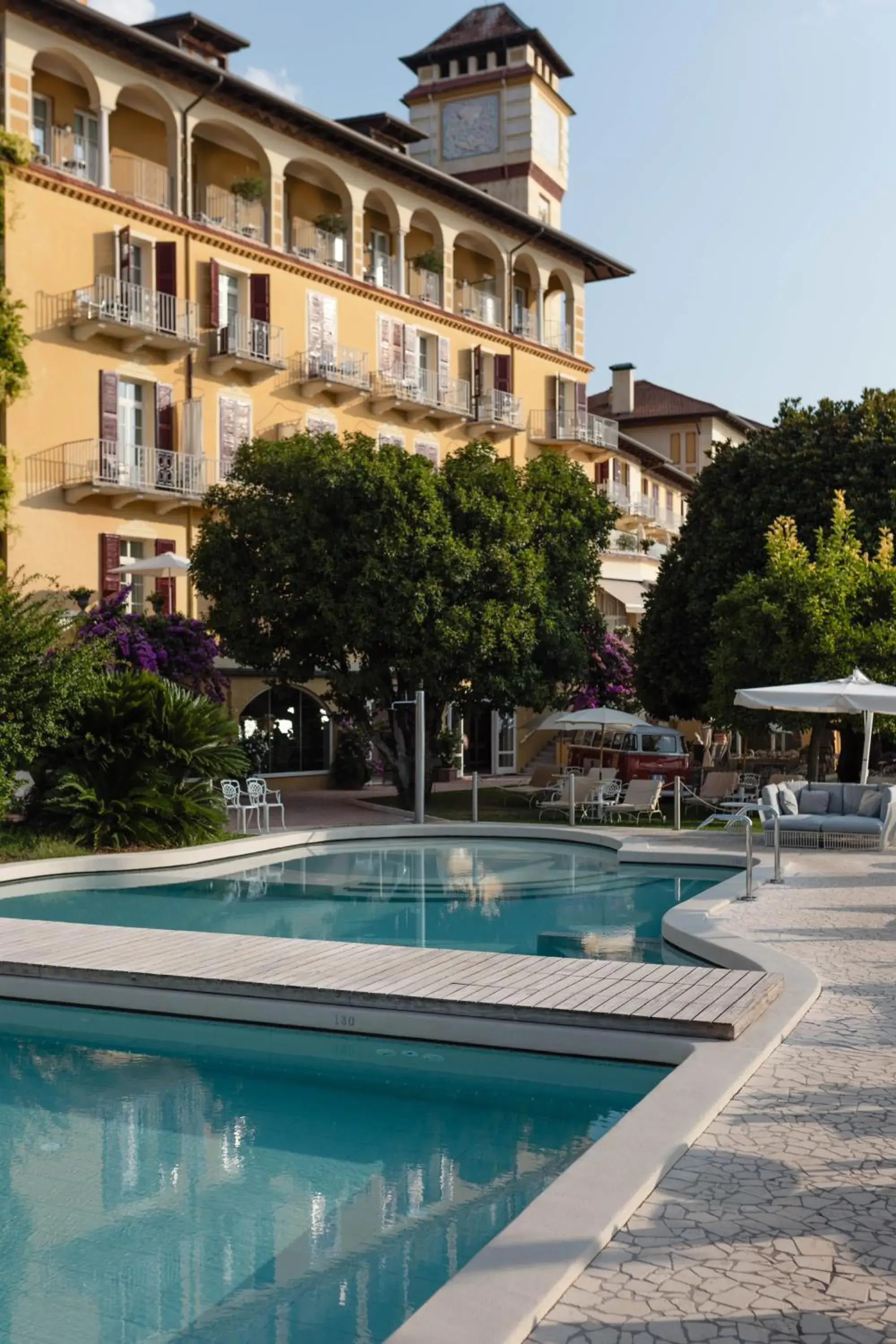 Property building in Grand Hotel Fasano Property building in Grand Hotel Fasano