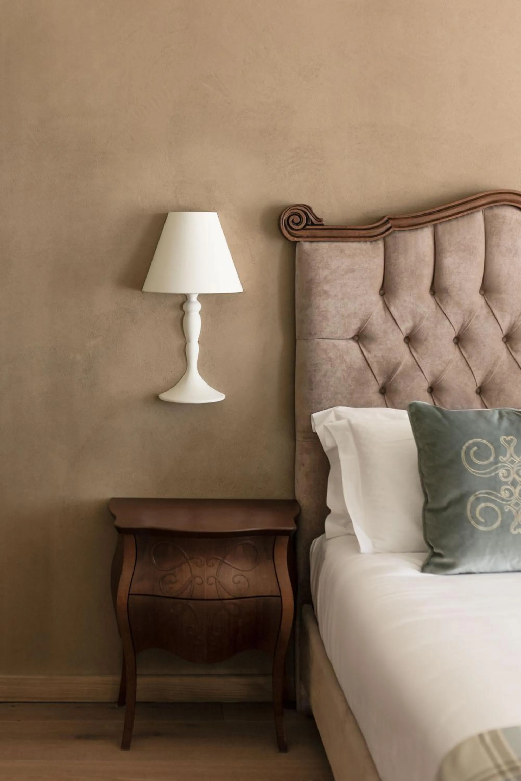 Bed in Grand Hotel Fasano