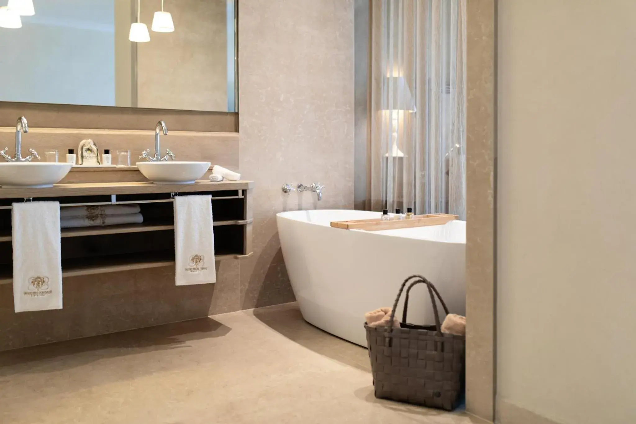 Bathroom in Grand Hotel Fasano Bathroom in Grand Hotel Fasano