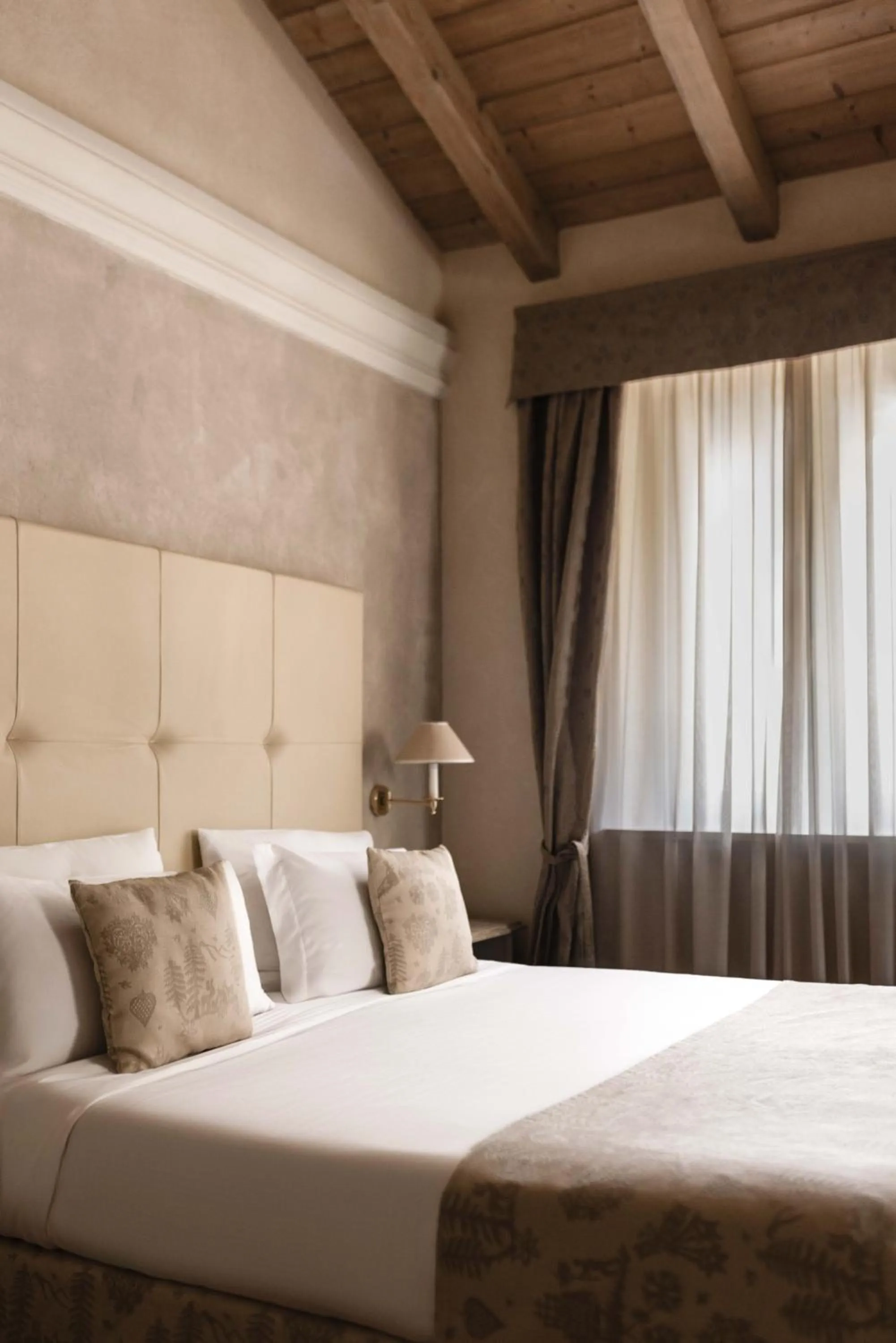 Bed in Grand Hotel Fasano