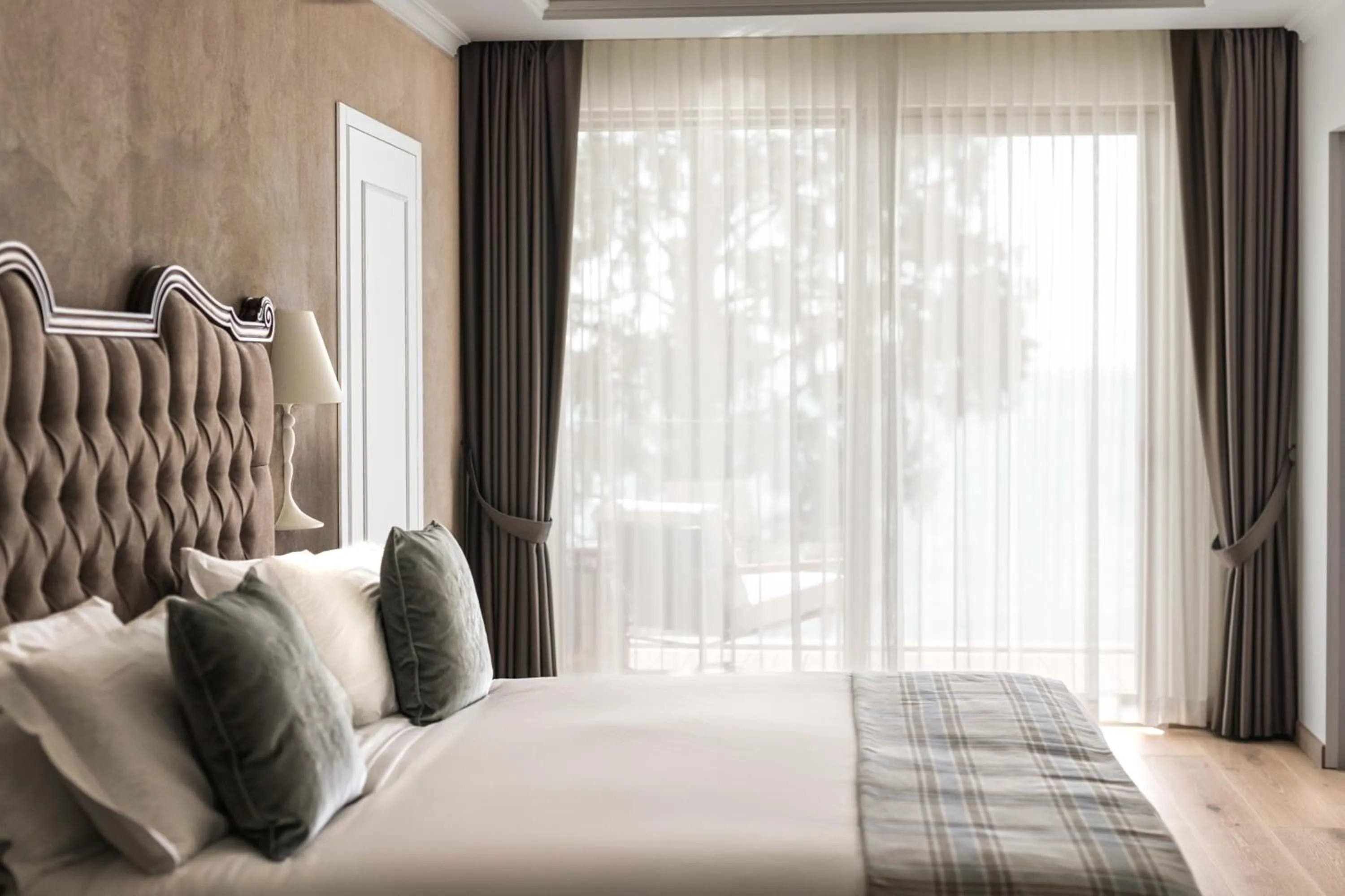 Bed in Grand Hotel Fasano