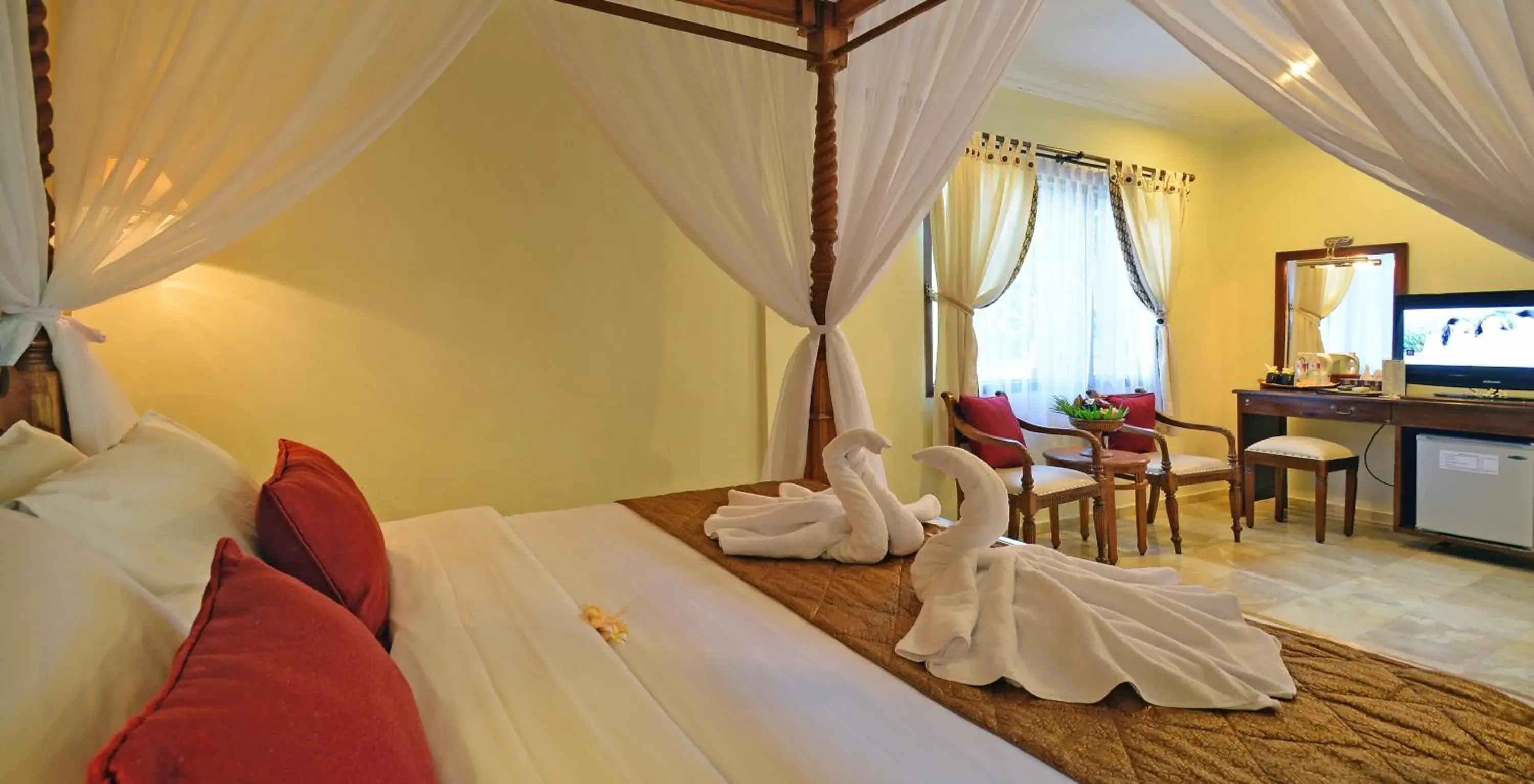 Bedroom, Bed in Puri Dewa Bharata Hotel & Villas Bedroom, Bed in Puri Dewa Bharata Hotel & Villas