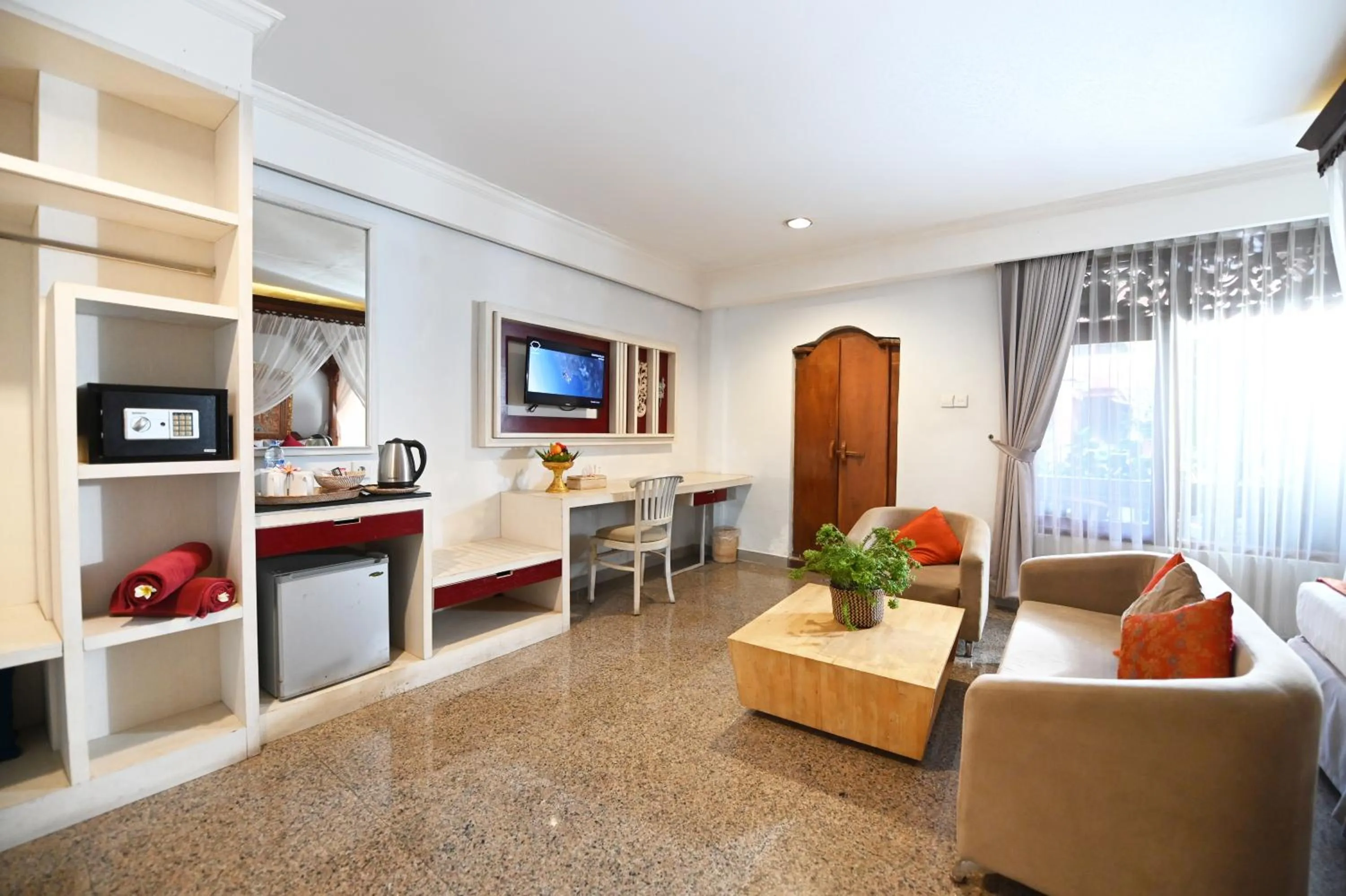 Bedroom in Puri Dewa Bharata Hotel & Villas