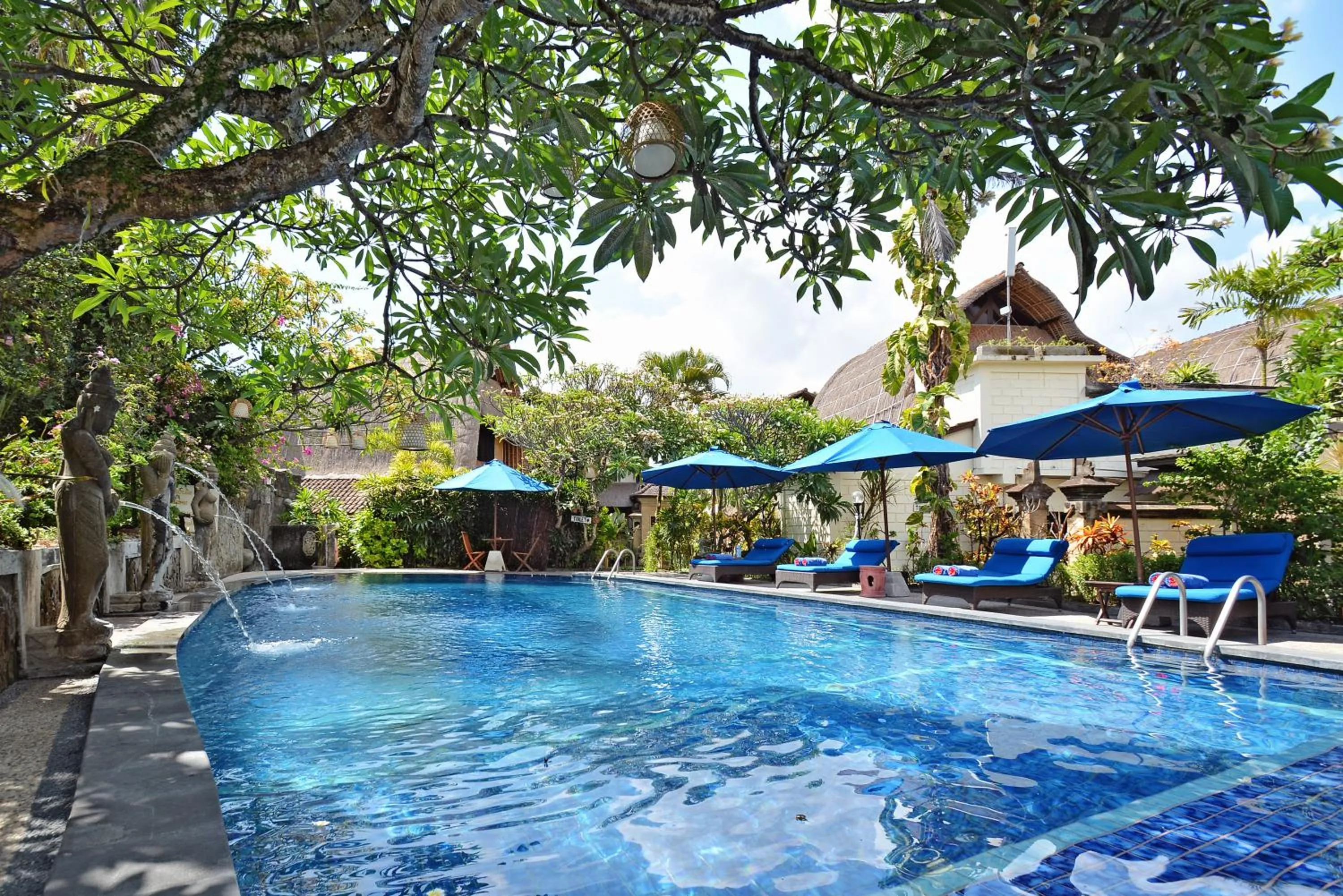Swimming pool in Puri Dewa Bharata Hotel & Villas
