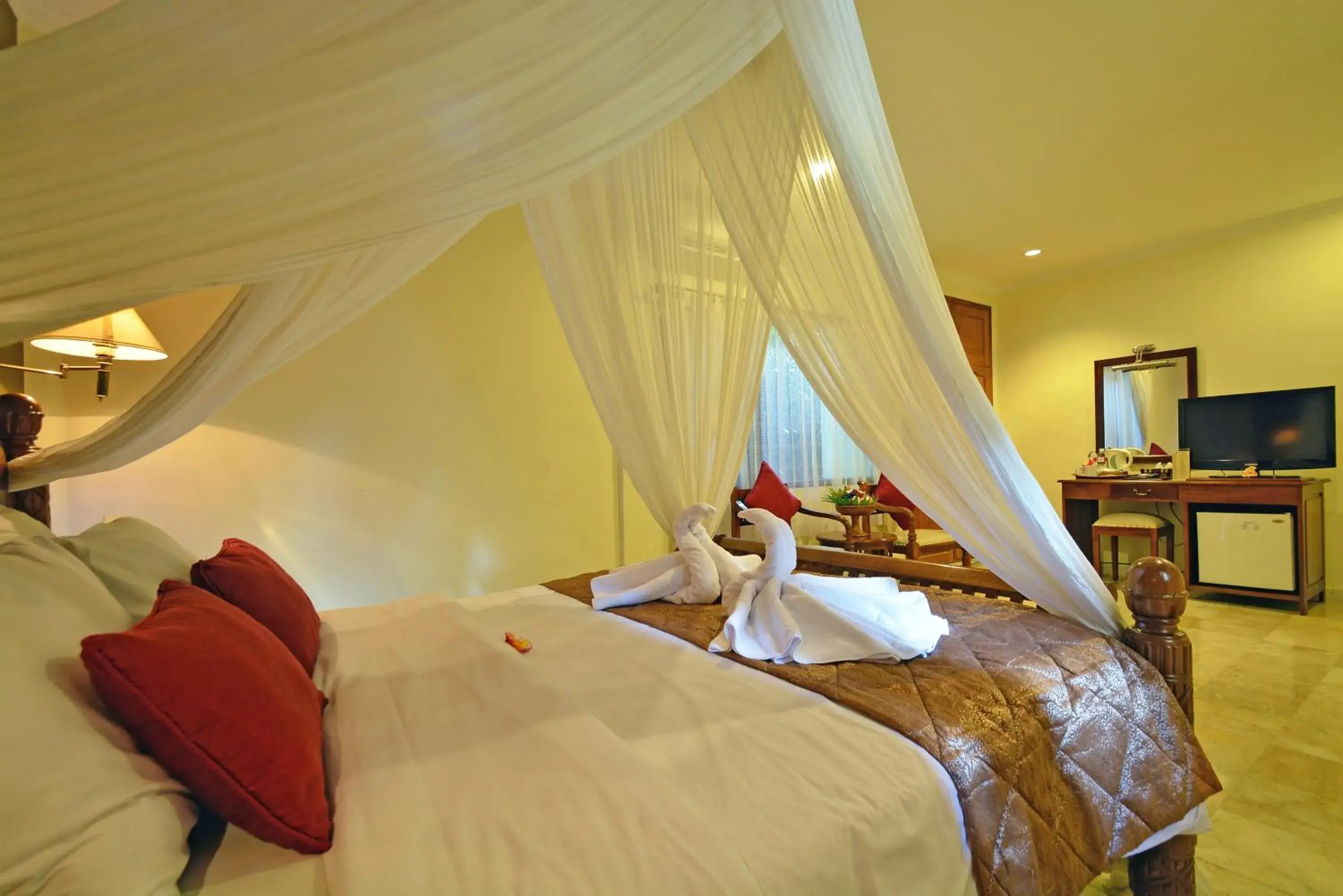 Bedroom, Bed in Puri Dewa Bharata Hotel & Villas Bedroom, Bed in Puri Dewa Bharata Hotel & Villas