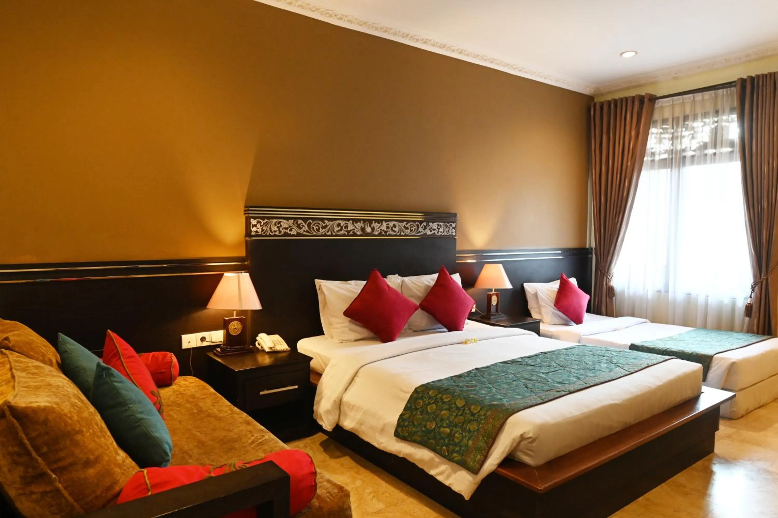 Bedroom, Bed in Puri Dewa Bharata Hotel & Villas