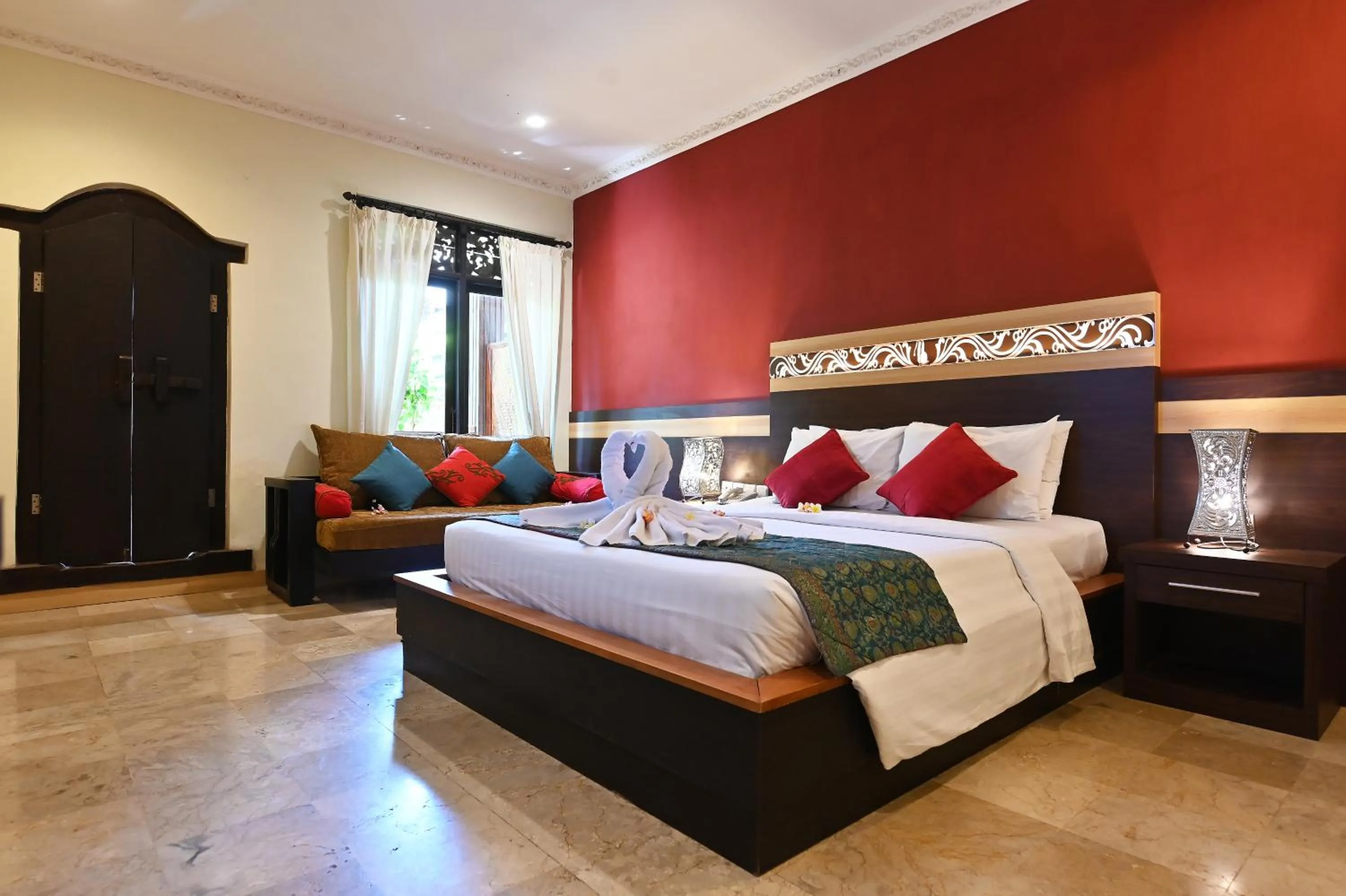 Bedroom, Bed in Puri Dewa Bharata Hotel & Villas