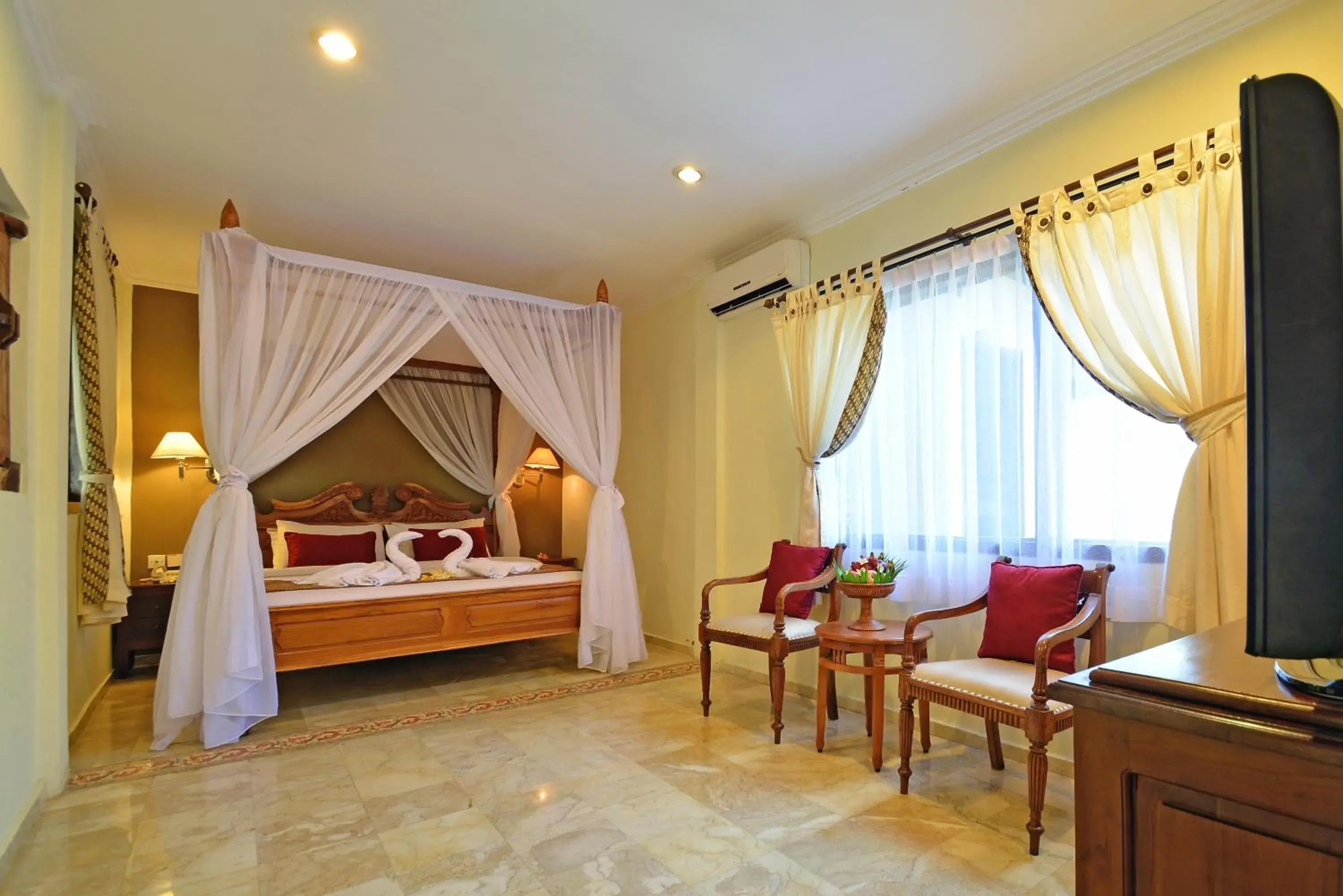 Bedroom, Bed in Puri Dewa Bharata Hotel & Villas Bedroom, Bed in Puri Dewa Bharata Hotel & Villas