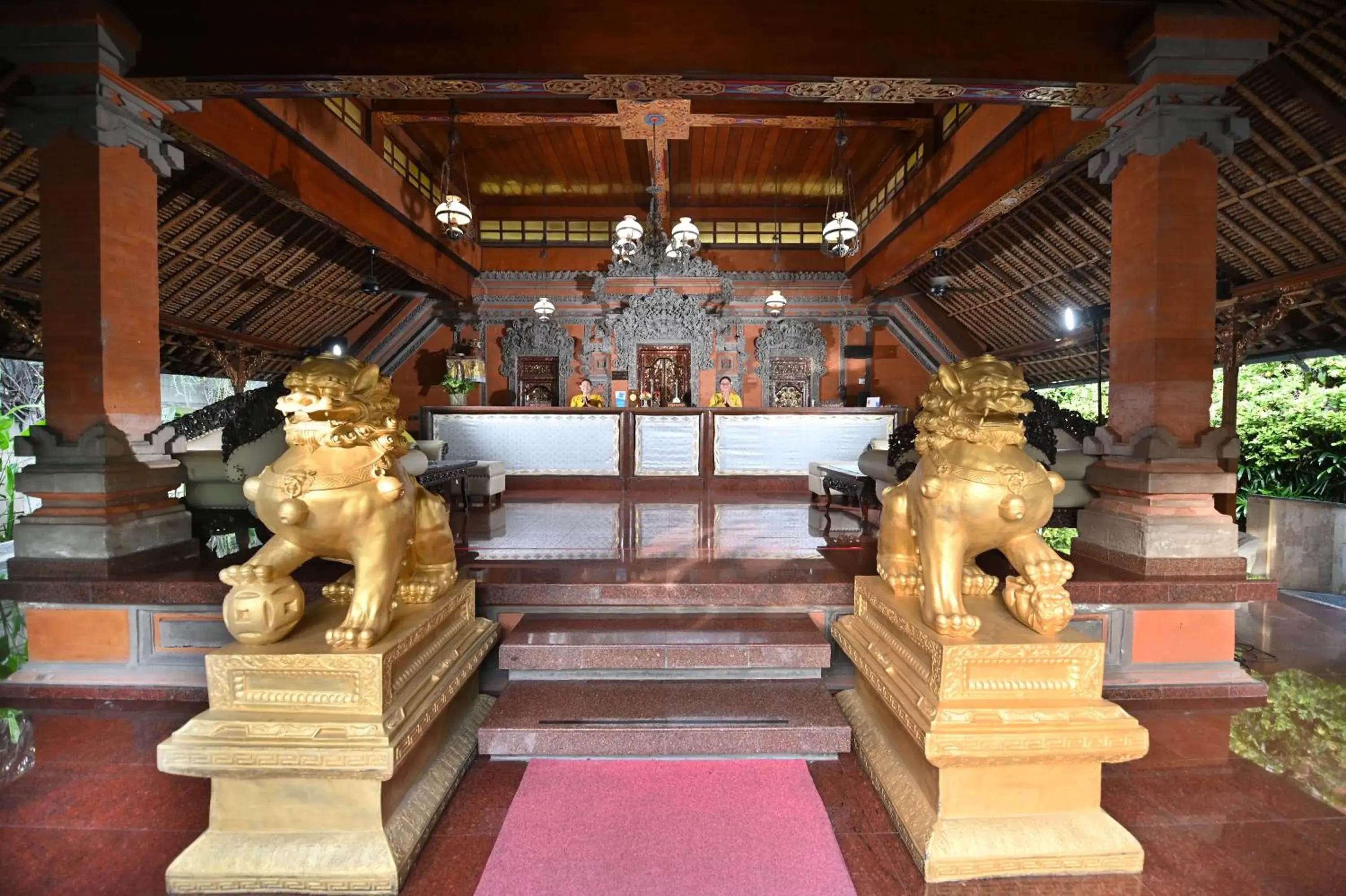 Lobby or reception in Puri Dewa Bharata Hotel & Villas Lobby or reception in Puri Dewa Bharata Hotel & Villas